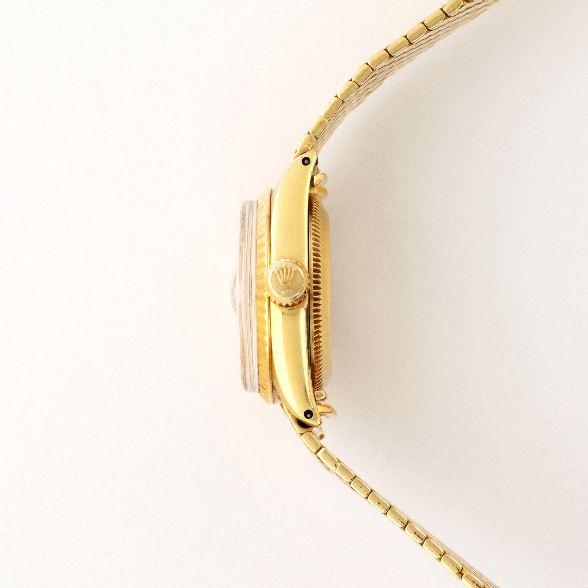 Rolex - Rolex Yellow Gold Datejust Watch Ref. 6517 with Original Warranty Papers - The Keystone Watches