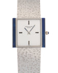 Patek Philippe - Patek Philippe White Gold Lapis Bracelet Watch Ref. 3578, with Original Hang Tag - The Keystone Watches