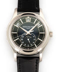 Patek Philippe - Patek Philippe White Gold Annual Calendar Blue Watch Ref. 5205 - The Keystone Watches