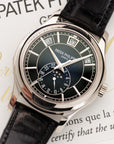 Patek Philippe - Patek Philippe White Gold Annual Calendar Blue Watch Ref. 5205 - The Keystone Watches