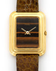 Piaget - Piaget Yellow Gold Beta 21 Tigerseye Watch Ref. 14101 - The Keystone Watches