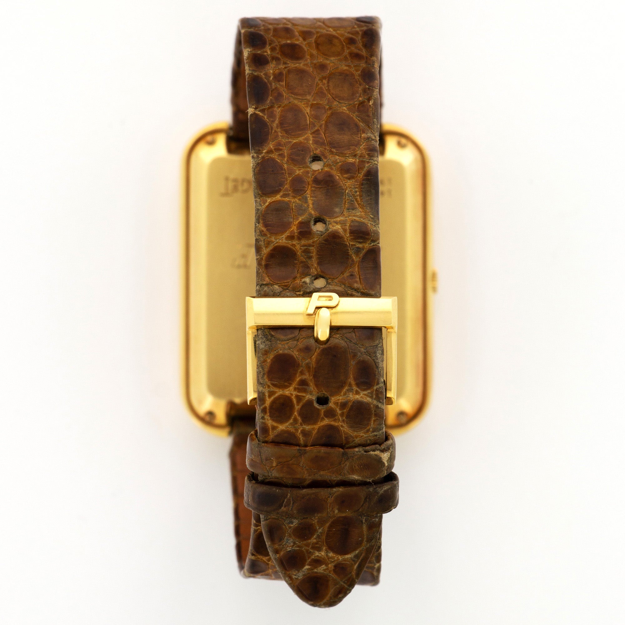 Piaget - Piaget Yellow Gold Beta 21 Tigerseye Watch Ref. 14101 - The Keystone Watches