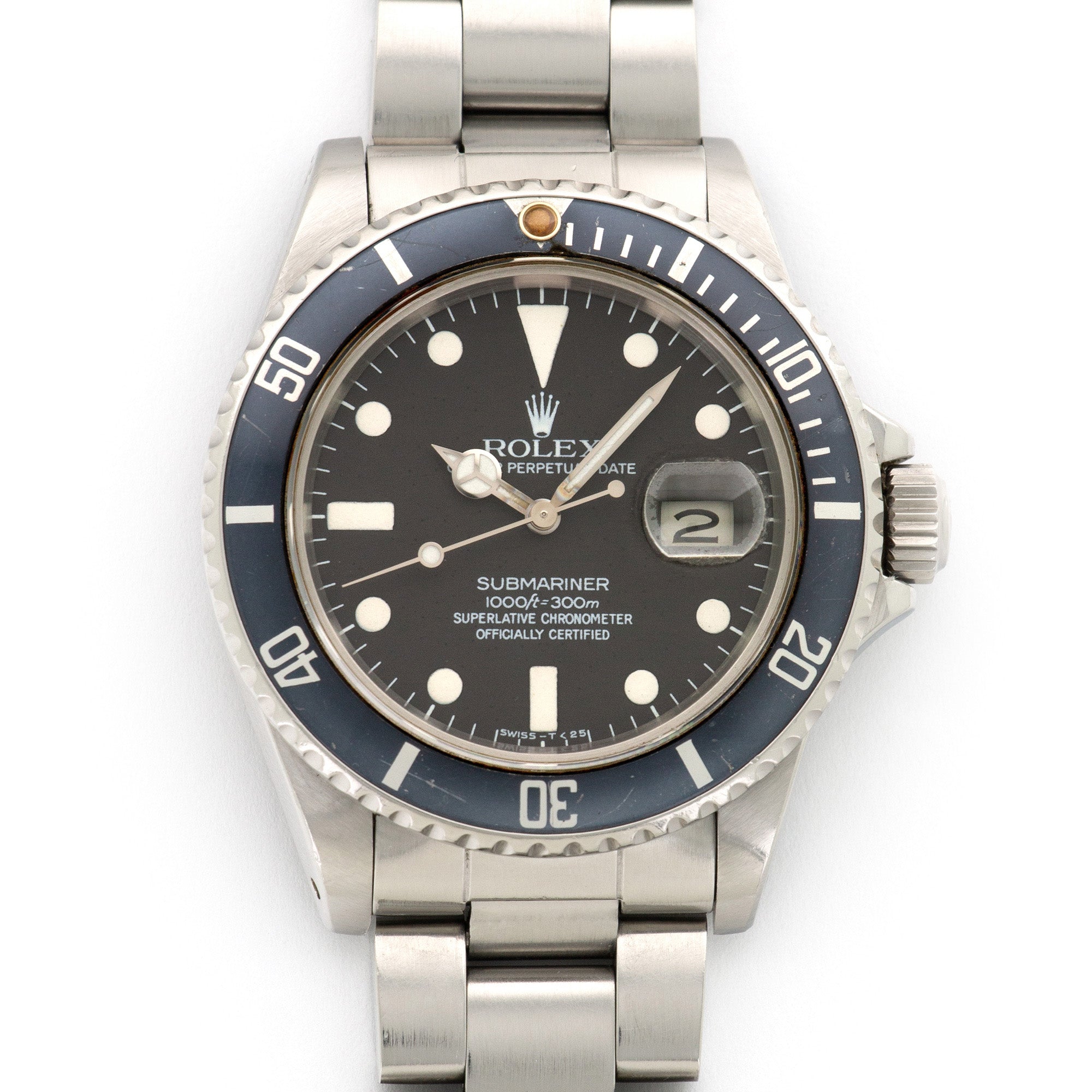 Rolex - Rolex Steel Submariner Watch Ref. 16800 - The Keystone Watches