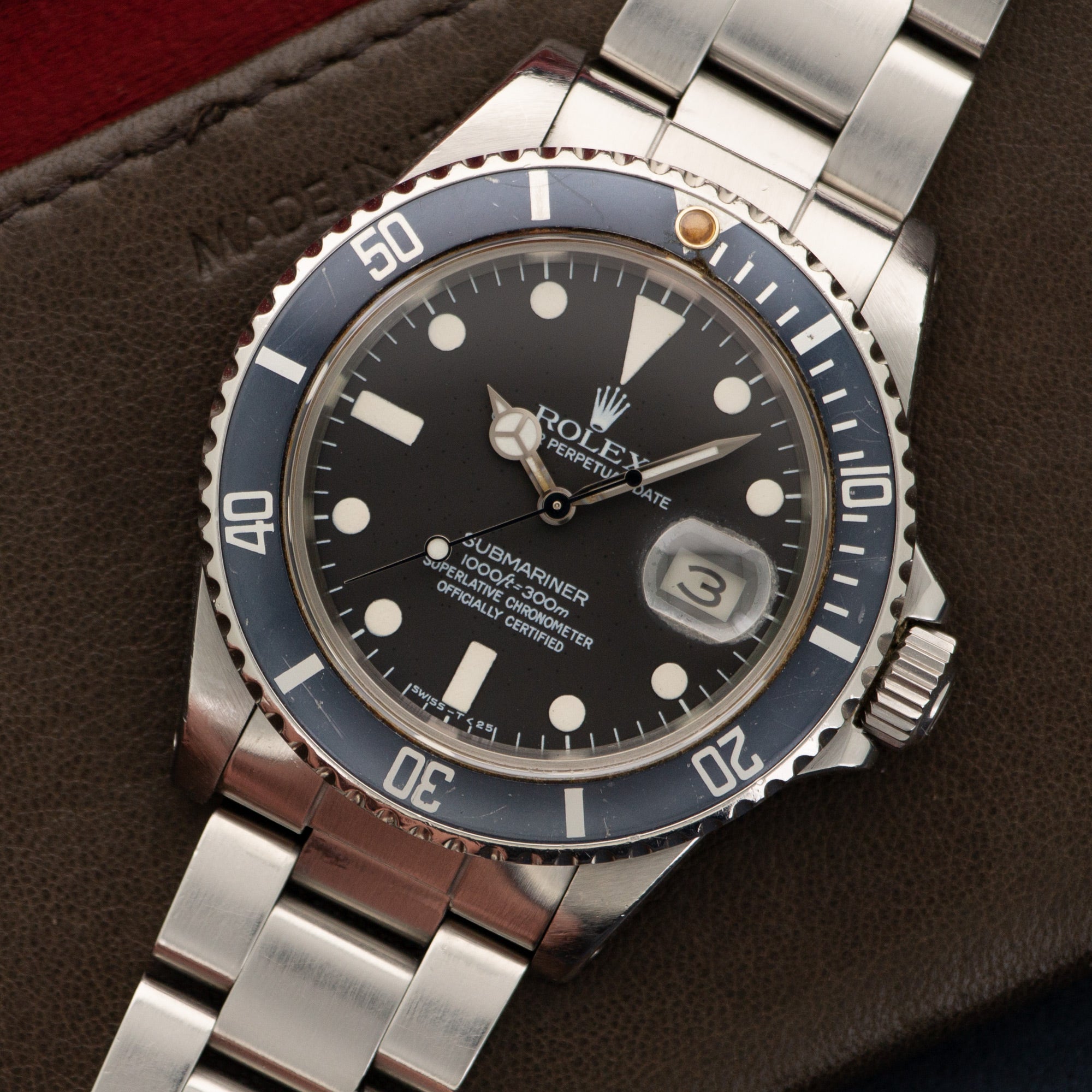 Rolex - Rolex Steel Submariner Watch Ref. 16800 - The Keystone Watches