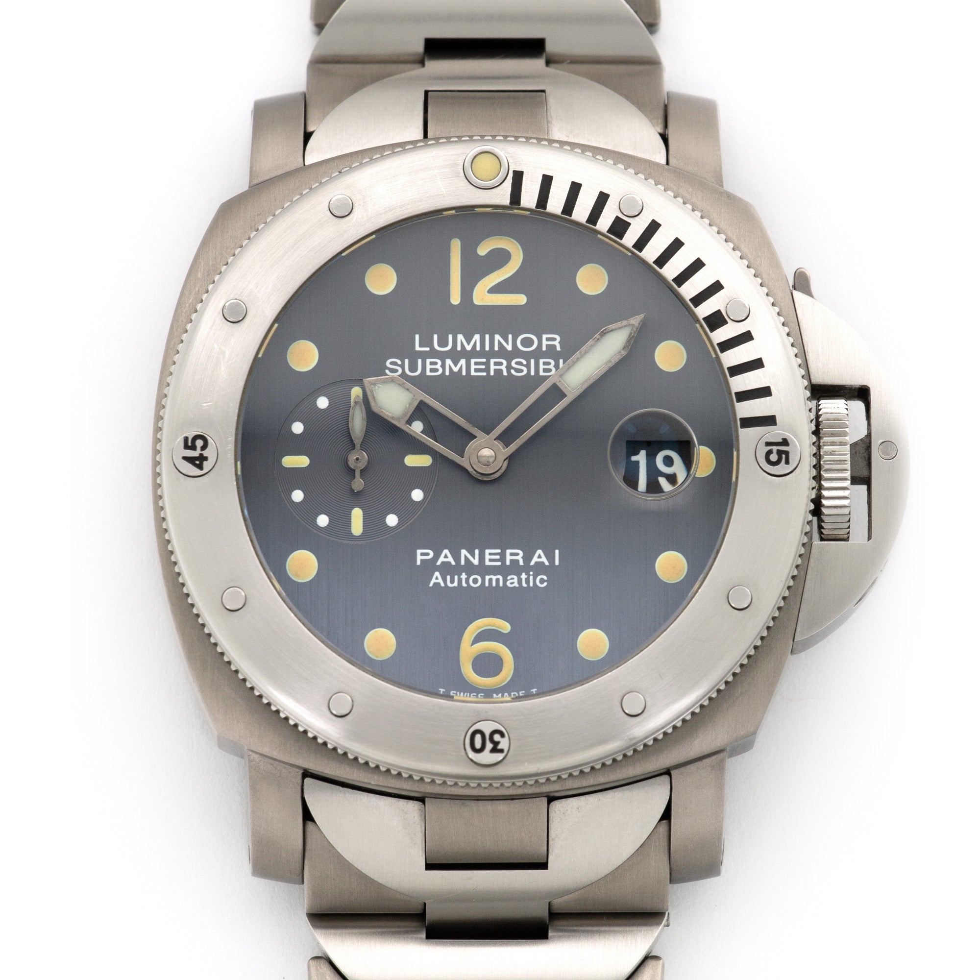 Panerai - Panerai Luminor Submersible Early Tritium Dial Watch Ref. PAM106 - The Keystone Watches