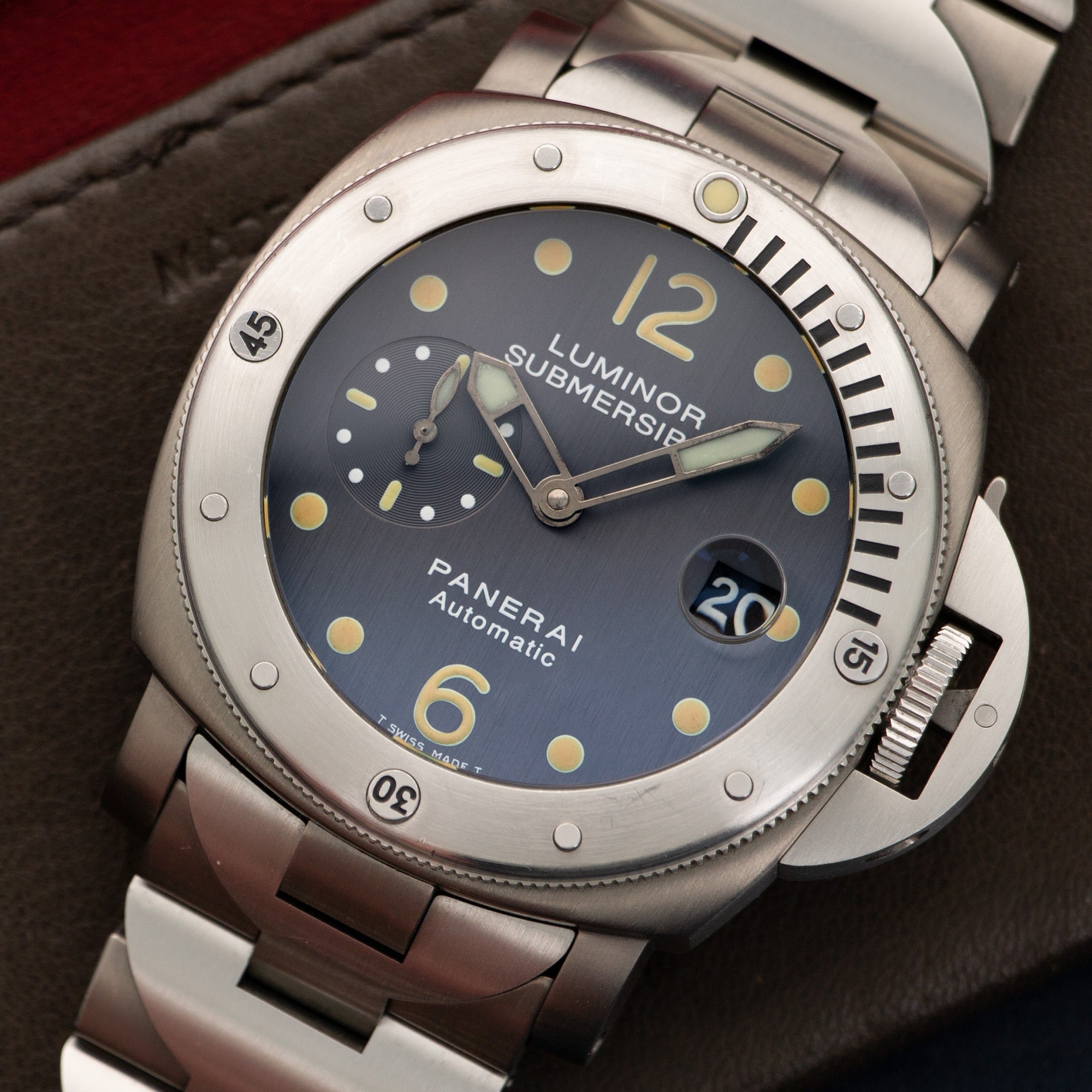 Panerai Luminor Submersible Early Tritium Dial Watch Ref. PAM106