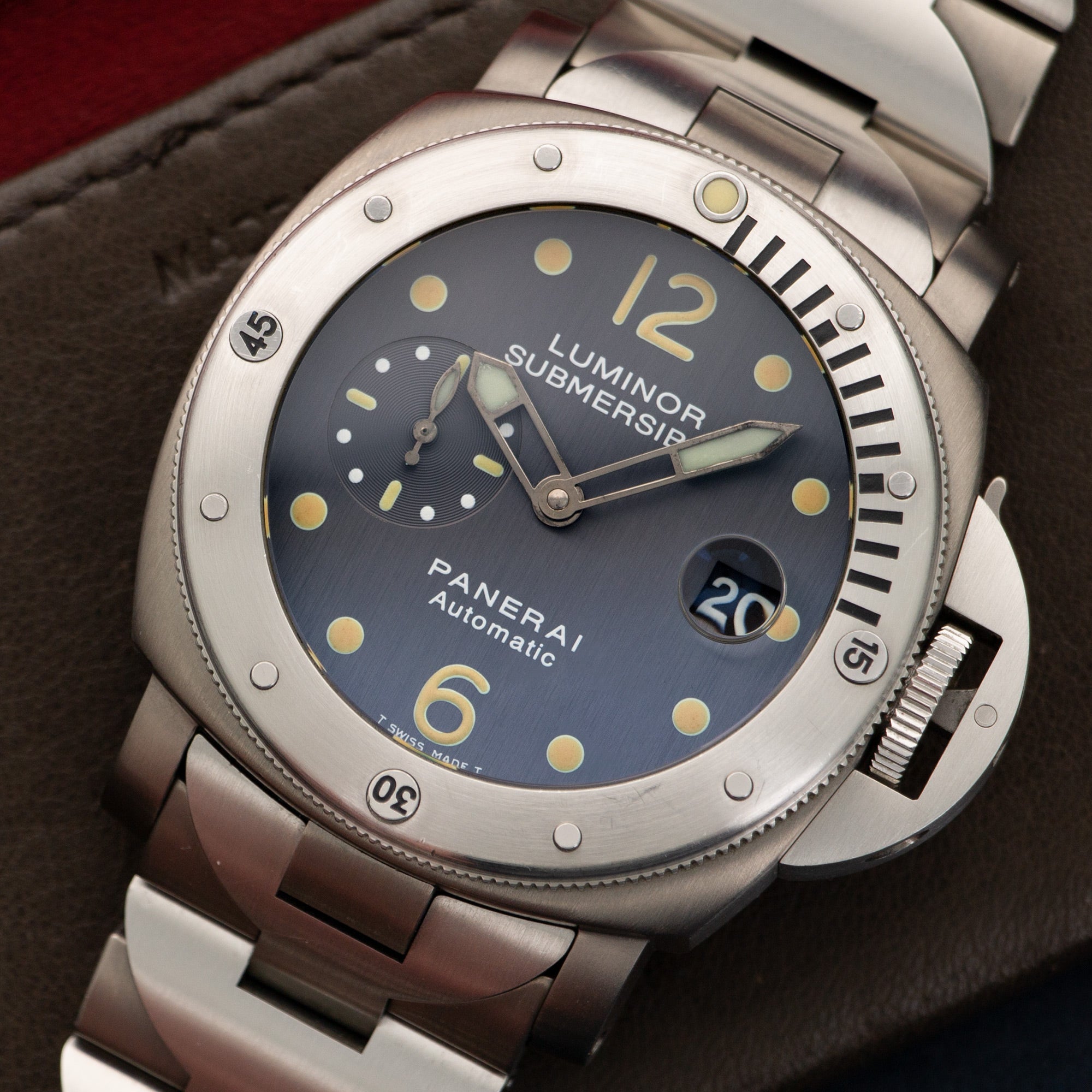 Panerai - Panerai Luminor Submersible Early Tritium Dial Watch Ref. PAM106 - The Keystone Watches