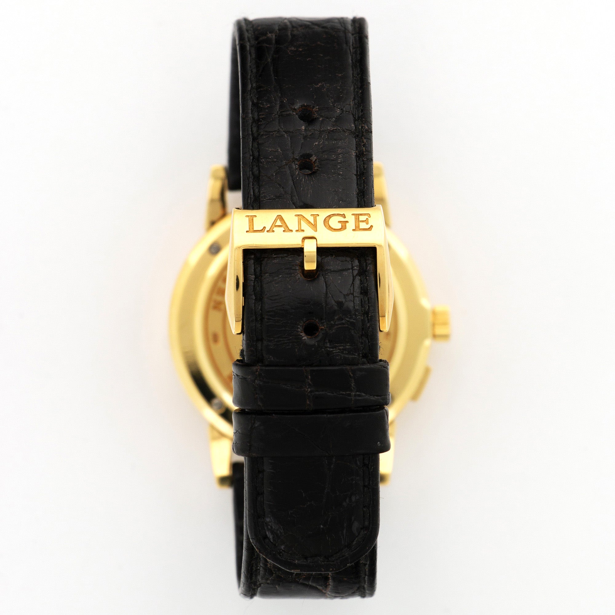 A. Lange & Sohne - A. Lange & Sohne Yellow Gold Saxonia 1st Series Watch Ref. 102.002 - The Keystone Watches