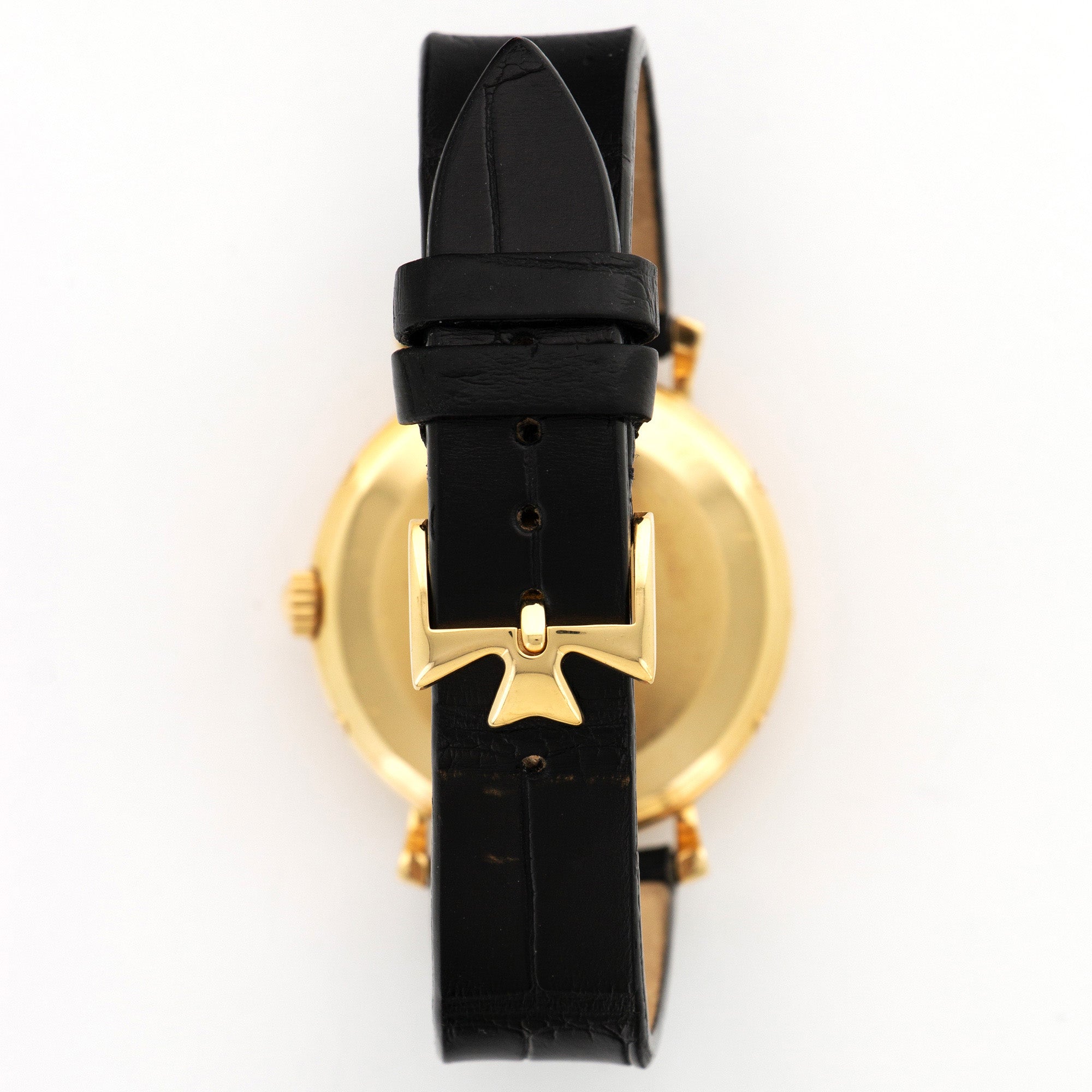 Vacheron Constantin - Vacheron Constantin Yellow Gold Les Historiques Triple Calendar Moonphase Watch Ref. 47050 - The Keystone Watches