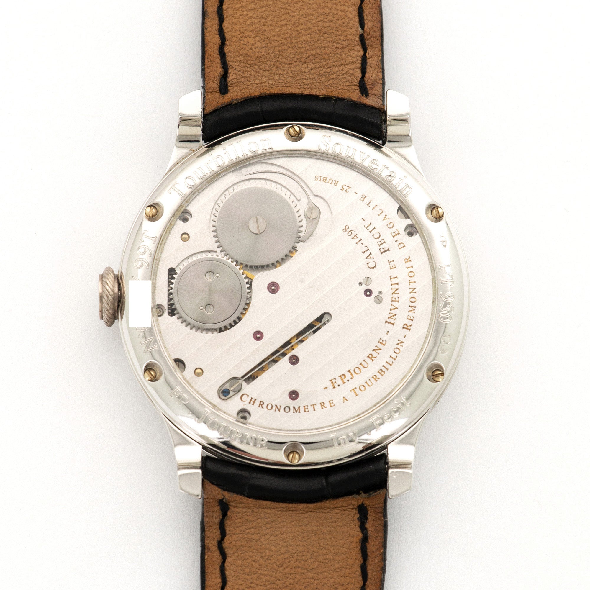 FP Journe - F.P. Journe Platinum Remontoir dEgalite Tourbillon Watch - The Keystone Watches