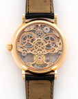 Vacheron Constantin - Vacheron Constantin Rose Gold Skeletonized Tourbillon Watch - The Keystone Watches