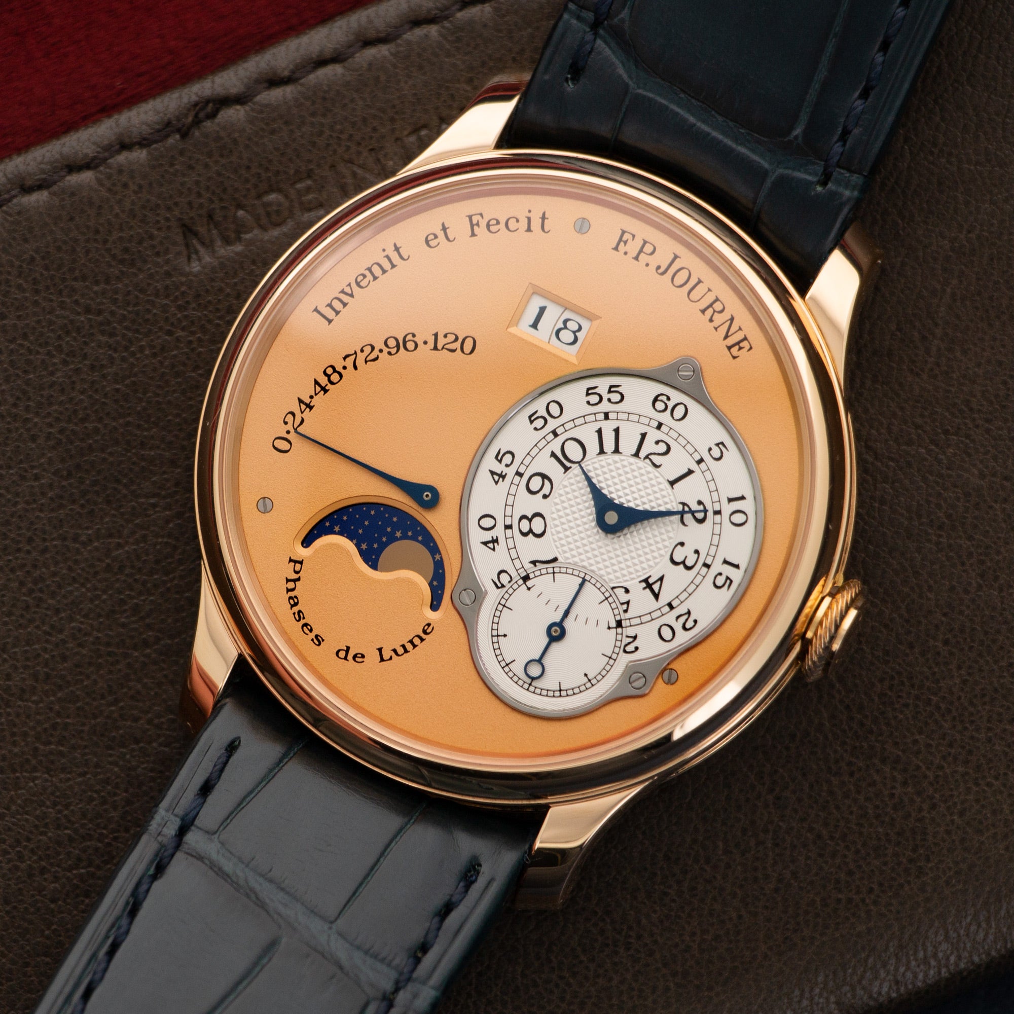 FP Journe - F.P. Journe Rose Gold Octa Lune Watch, with Original Box and Certificate - The Keystone Watches