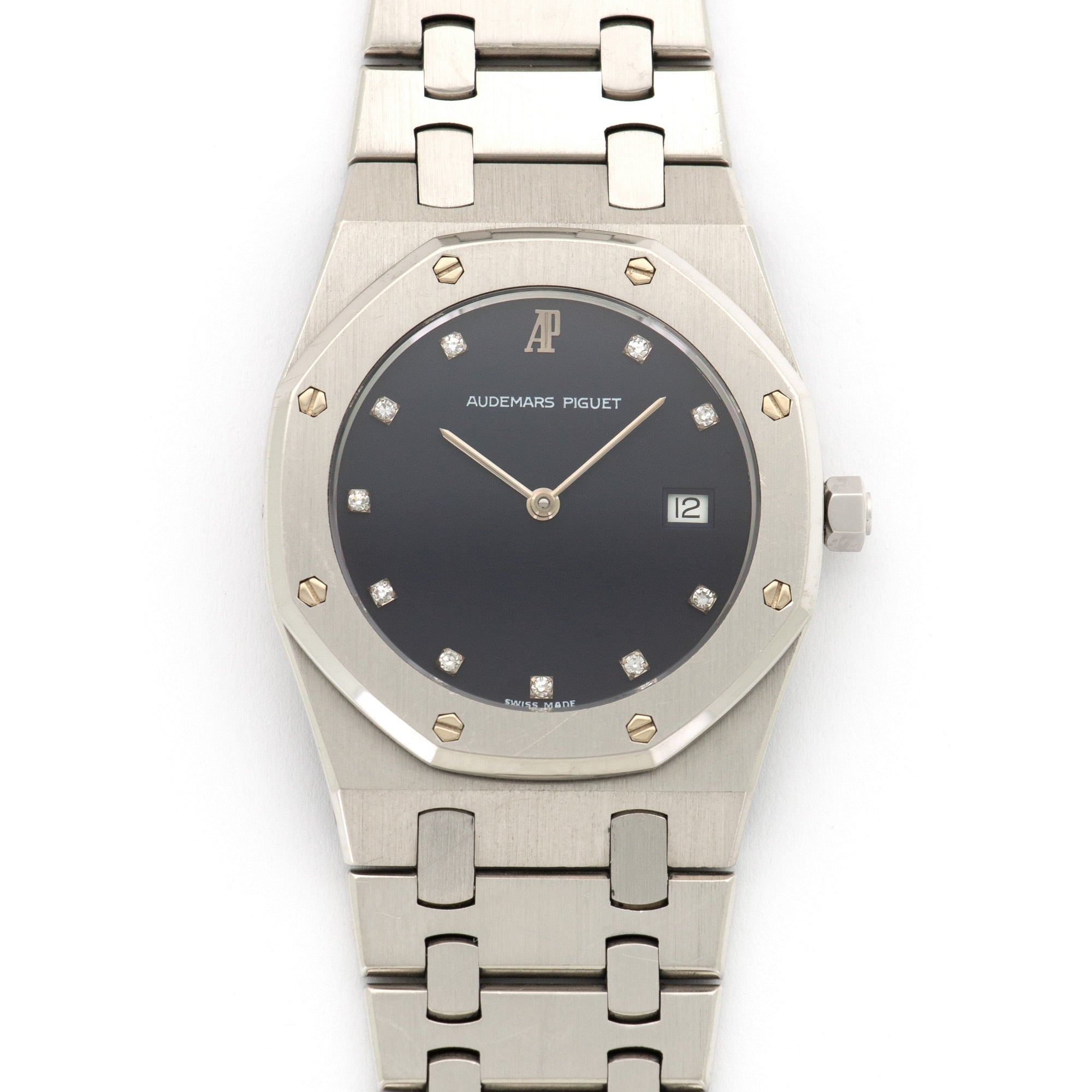 Audemars Piguet - Audemars Piguet Platinum Royal Oak Diamond Watch Ref. 56175 - The Keystone Watches