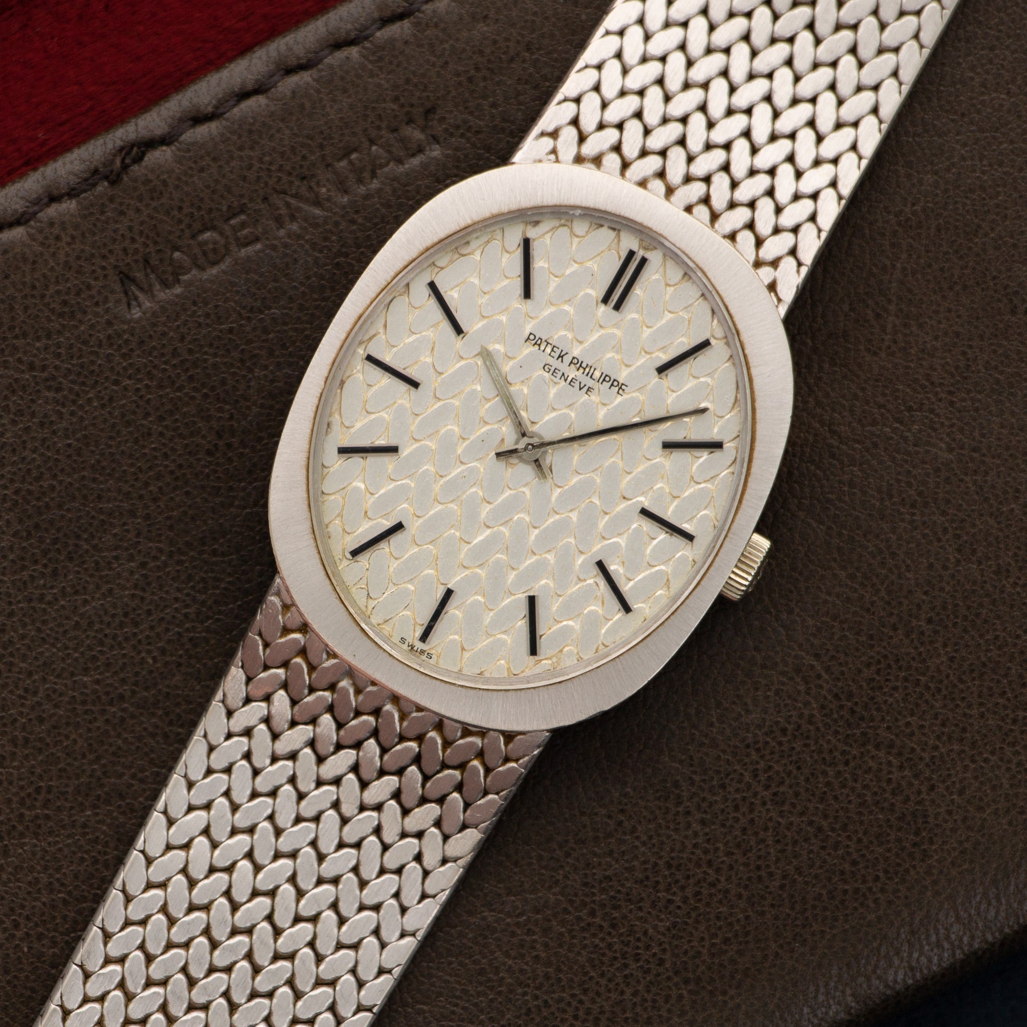 Patek Philippe - Patek Philippe White Gold Ellipse Watch Ref. 3584 - The Keystone Watches