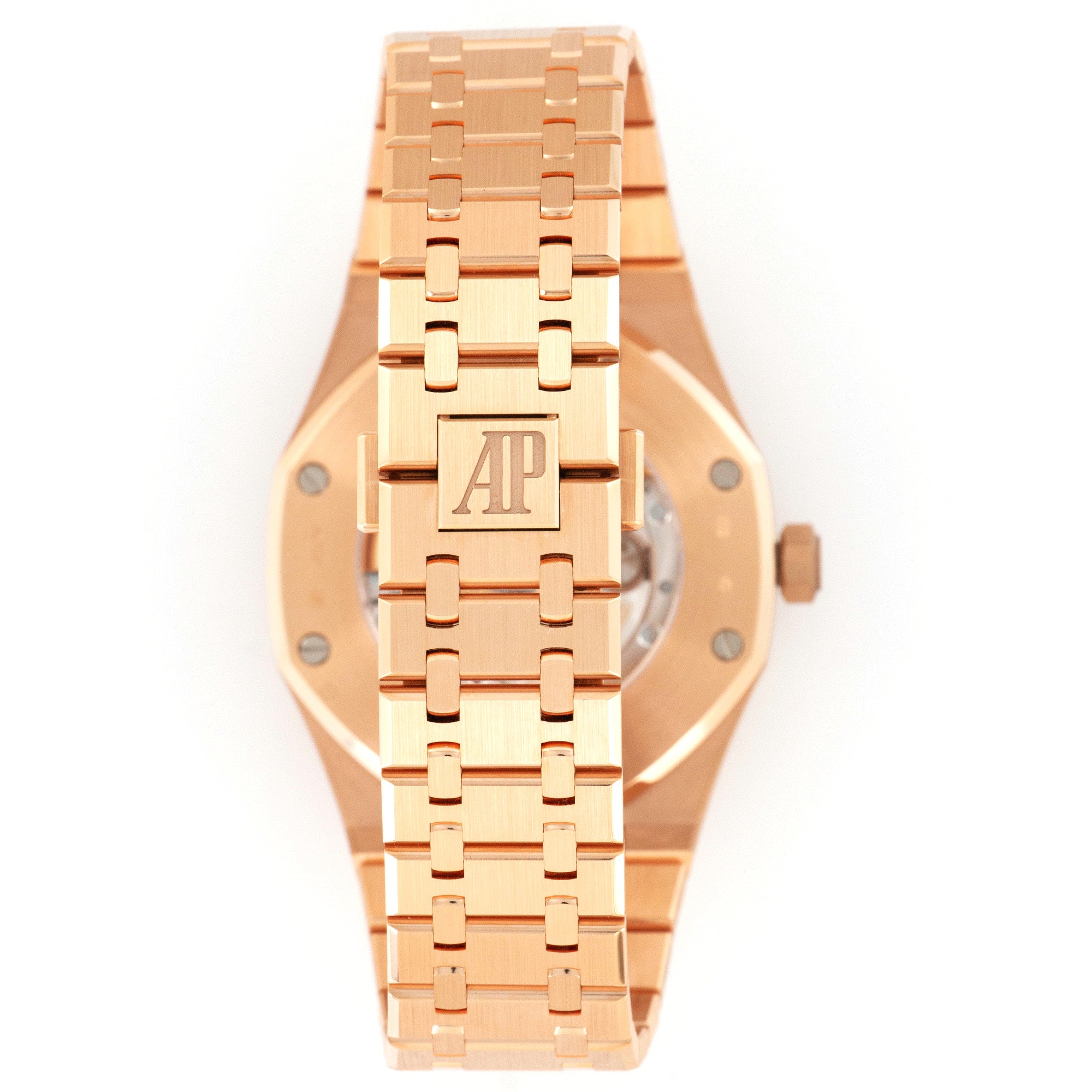Audemars Piguet - Audemars Piguet Rose Gold Royal Oak Rainbow Watch - The Keystone Watches