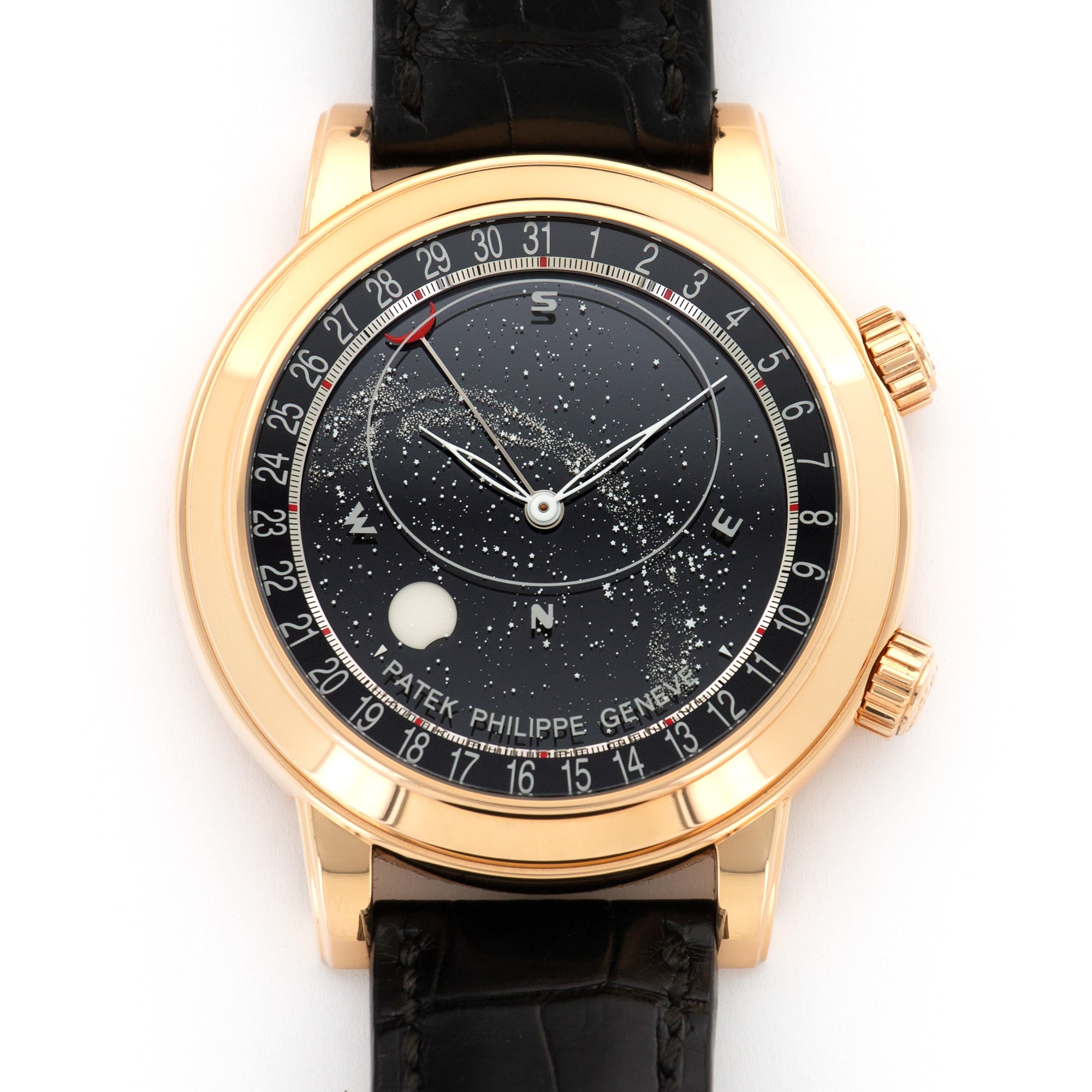 Patek Philippe - Patek Philippe Rose Gold Sky Moon Celestial Watch Ref. 6102 - The Keystone Watches