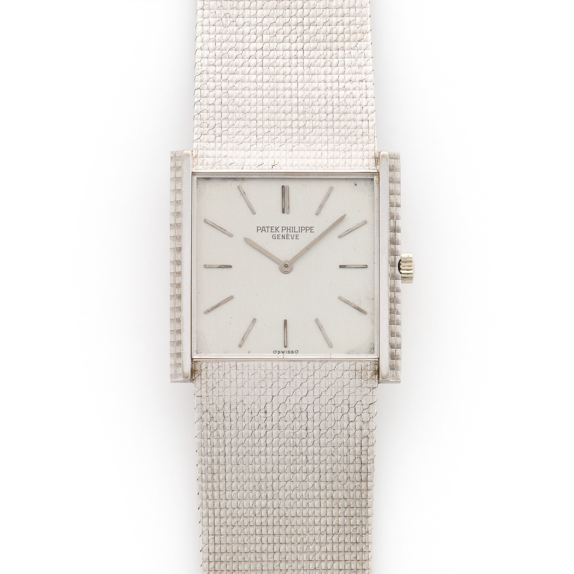 Patek Philippe - Patek Philippe White Gold Bracelet Watch Ref. 3570 - The Keystone Watches