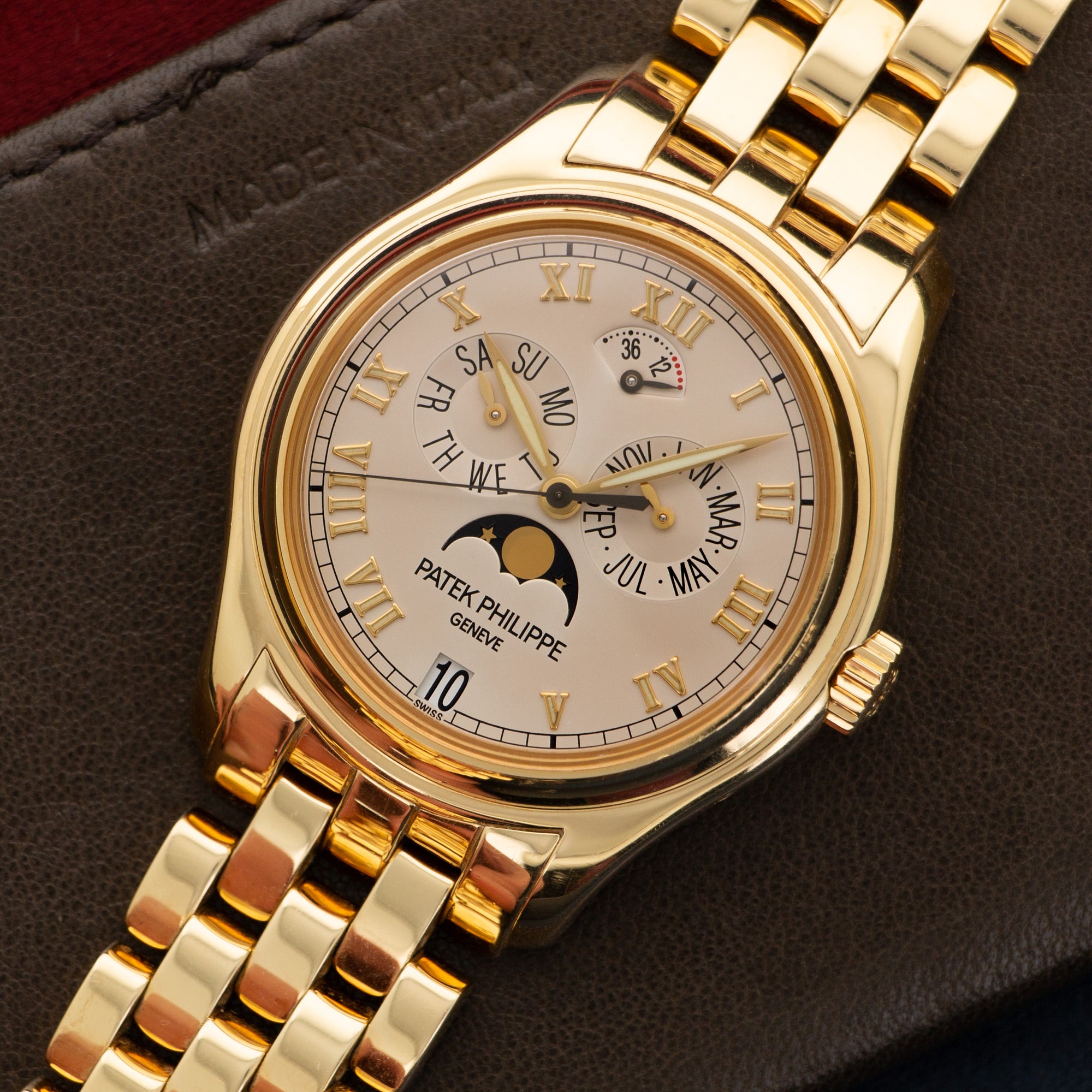 Patek Philippe - Patek Philippe Yellow Gold Annual Calendar Watch Ref. 5036 - The Keystone Watches
