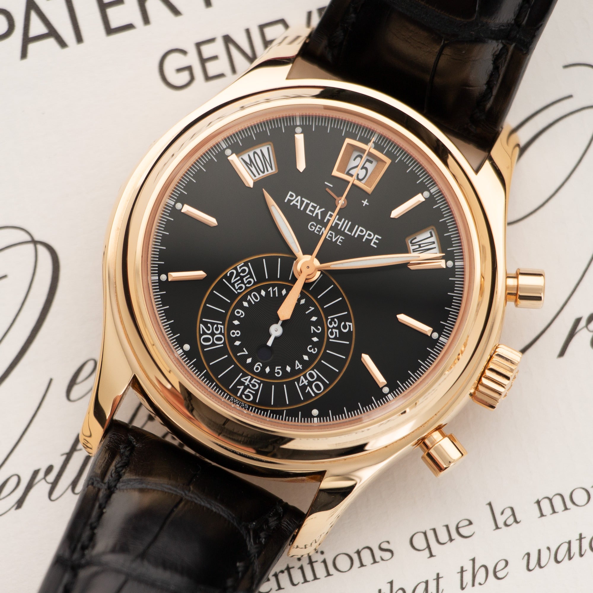 Patek Philippe - Patek Philippe Rose Gold Chronograph Watch Ref. 5960 - The Keystone Watches