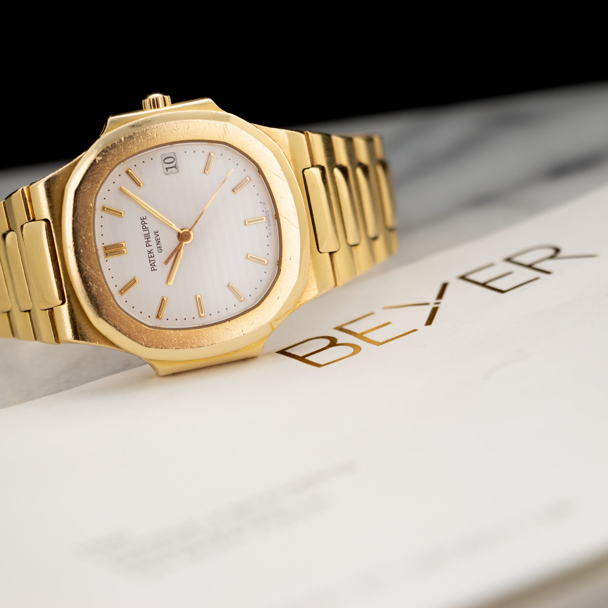 Patek Philippe - Patek Philippe Yellow Gold Nautilus Watch Ref. 3900 - The Keystone Watches