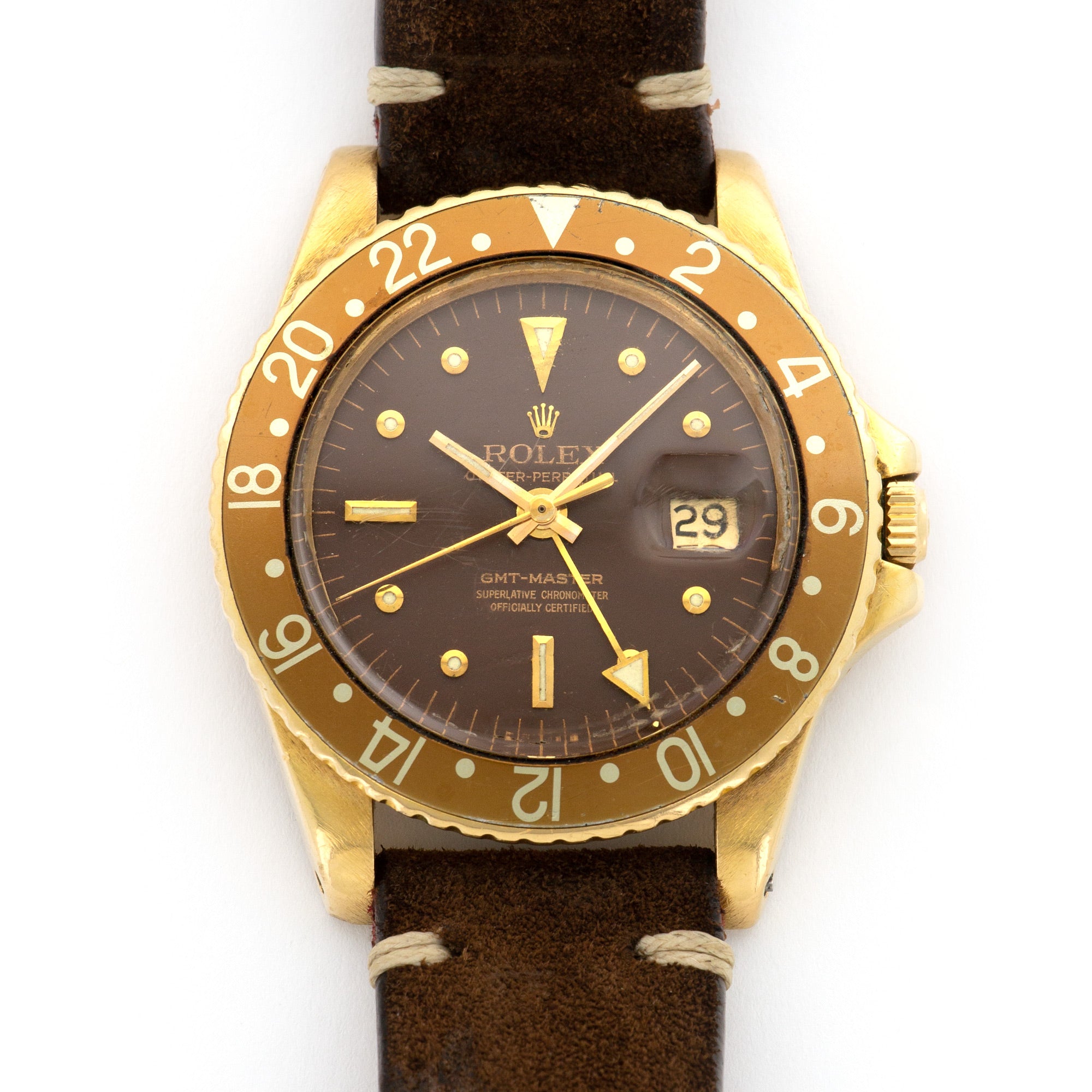Rolex - Rolex Yellow Gold GMT-Master Watch Ref. 1675 - The Keystone Watches