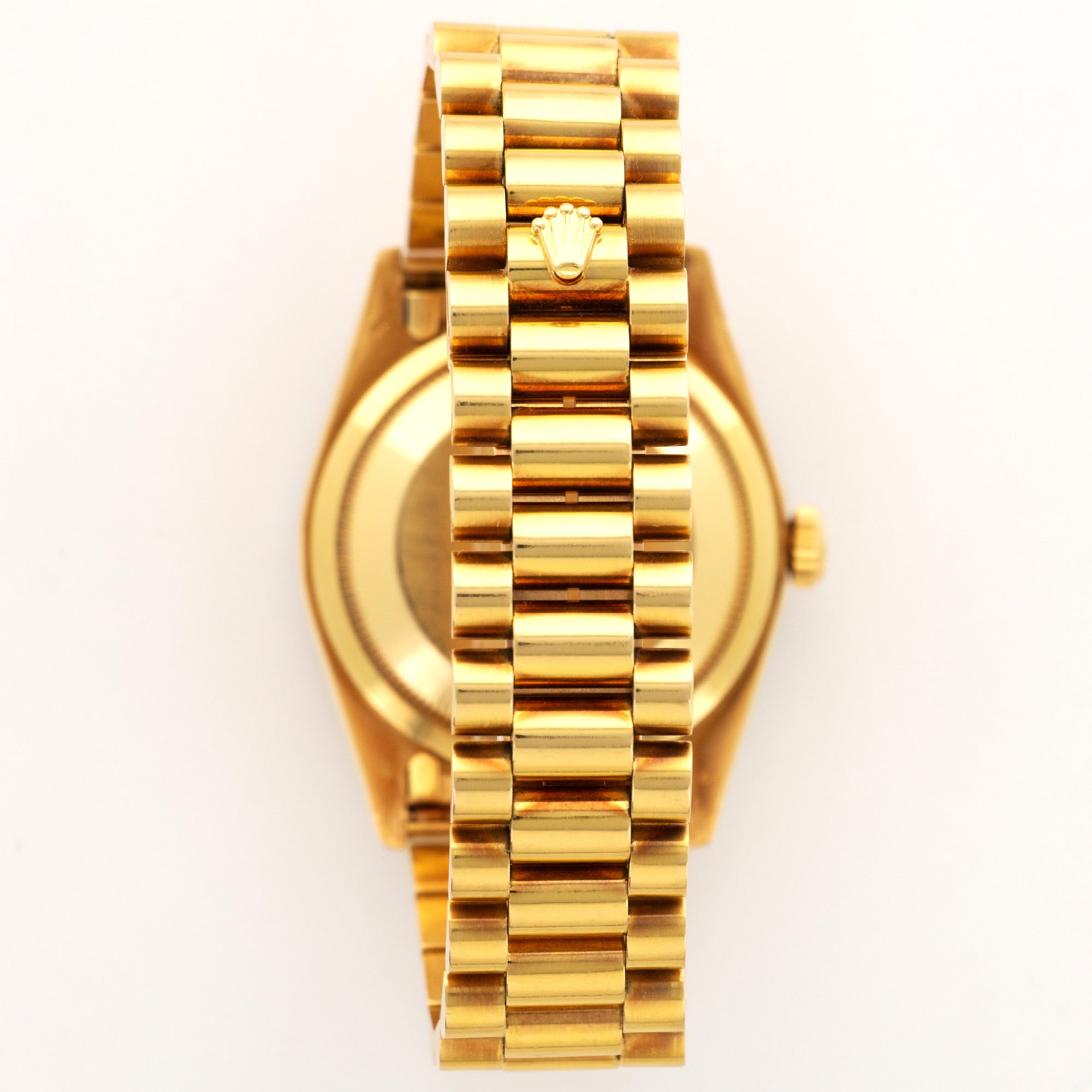 Rolex - Rolex Yellow Gold Day-Date Diamond Ruby Watch - The Keystone Watches