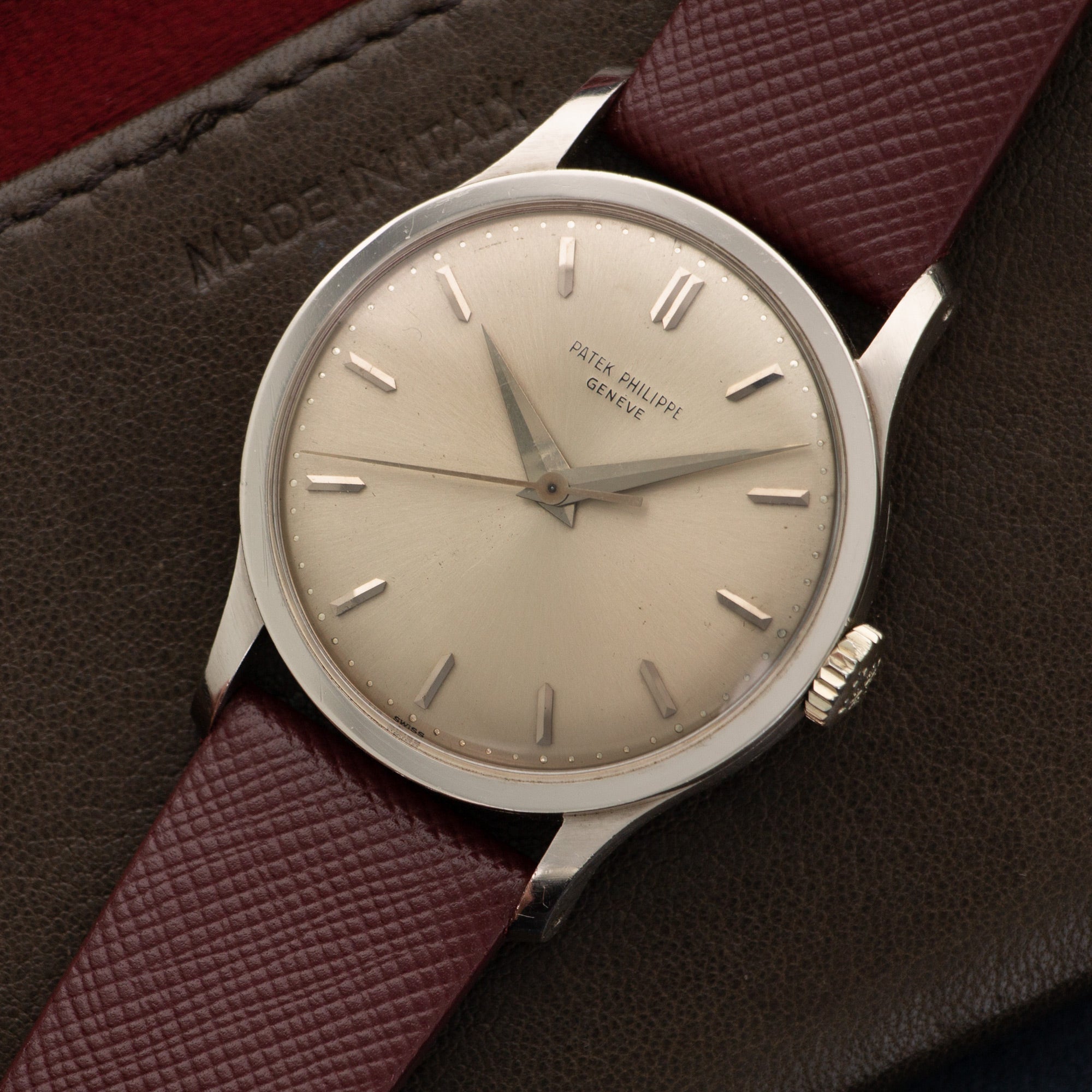 Patek Philippe - Patek Philippe White Gold Calatrava Watch Ref. 570 - The Keystone Watches