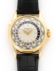 Patek Philippe - Patek Philippe Yellow Gold World Time Watch Ref. 5110, with Original Box and Papers - The Keystone Watches