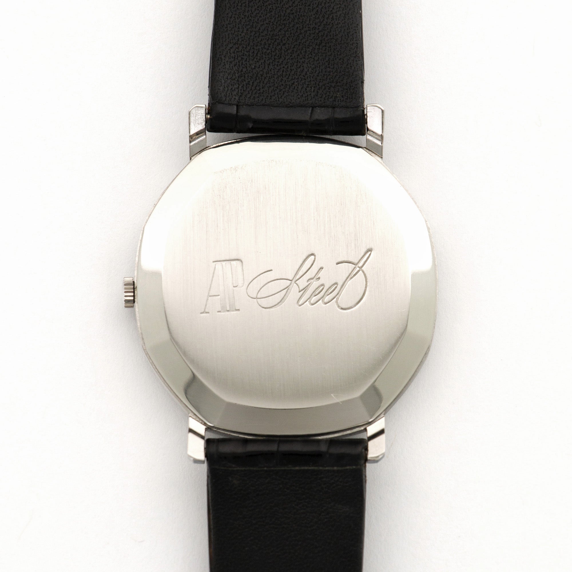 Audemars Piguet - Audemars Piguet Steel Unusual Shape Strap Watch - The Keystone Watches