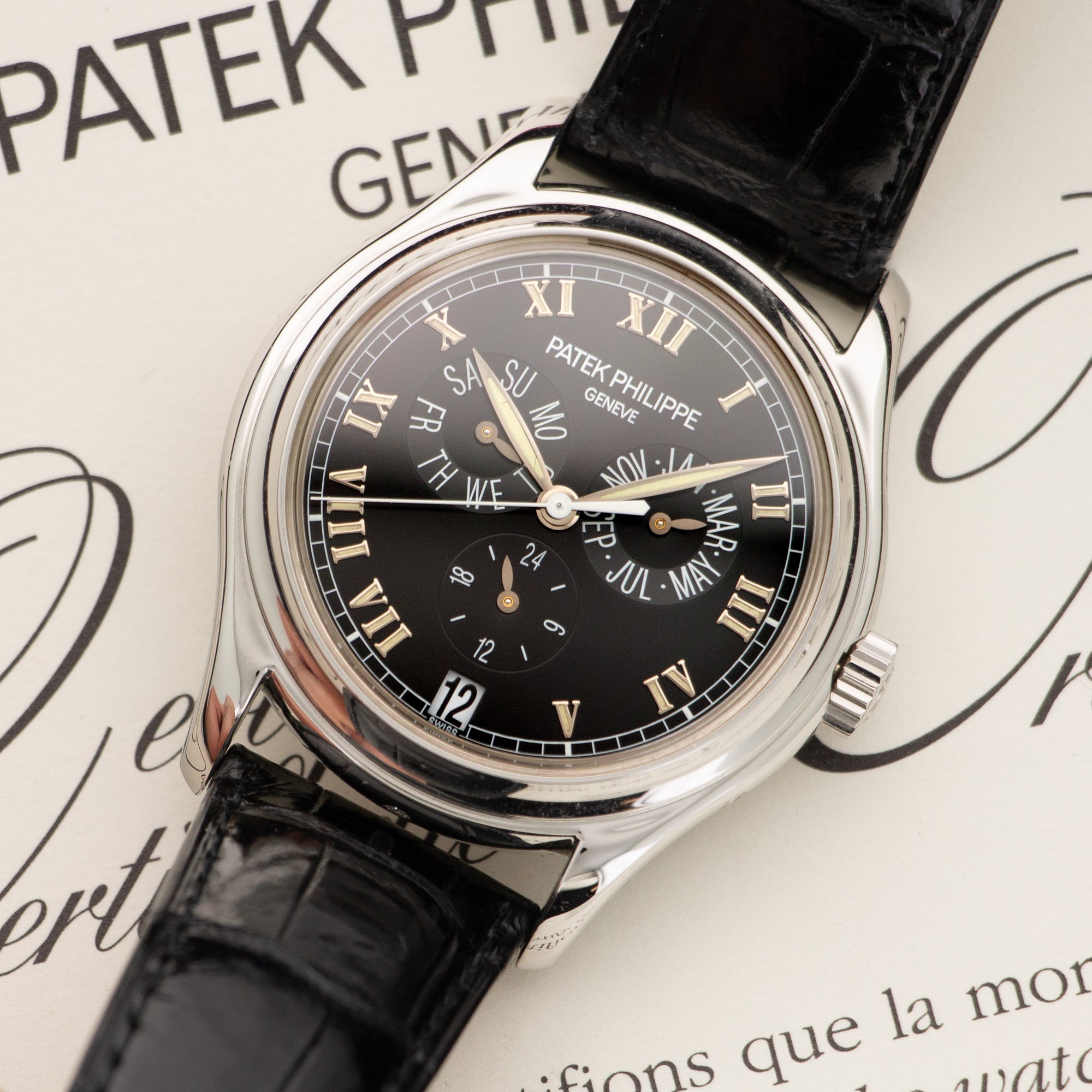 Patek Philippe - Patek Philippe Platinum Annual Calendar Watch Ref. 5035 - The Keystone Watches