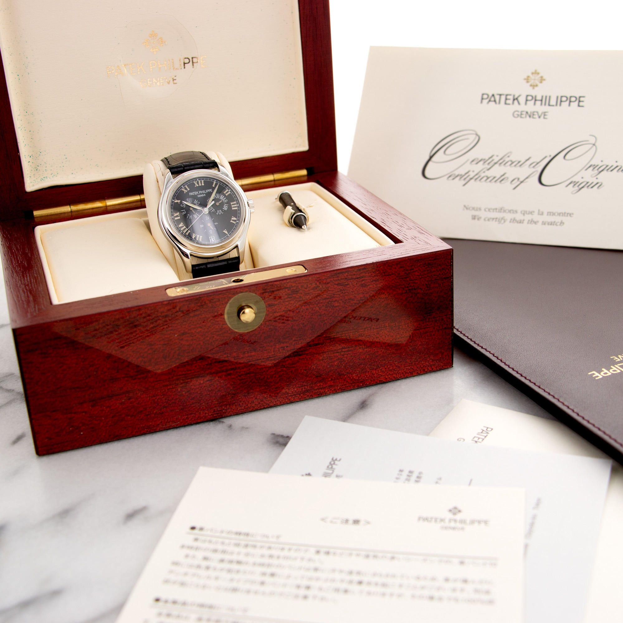 Patek Philippe - Patek Philippe Platinum Annual Calendar Watch Ref. 5035 - The Keystone Watches