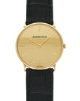 Audemars Piguet - Audemars Piguet Yellow Gold Ultra-Thin Strap Watch - The Keystone Watches