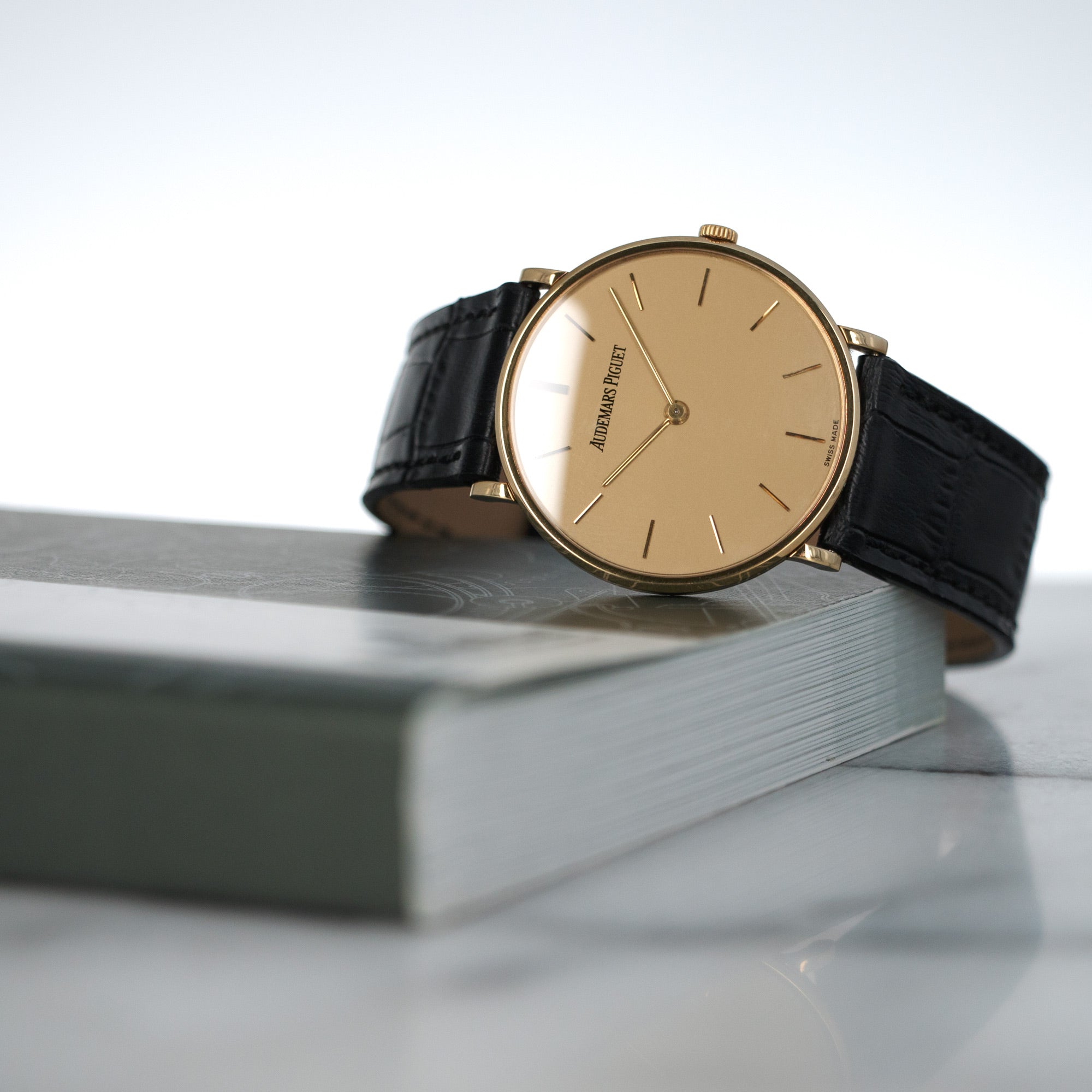 Audemars Piguet - Audemars Piguet Yellow Gold Ultra-Thin Strap Watch - The Keystone Watches