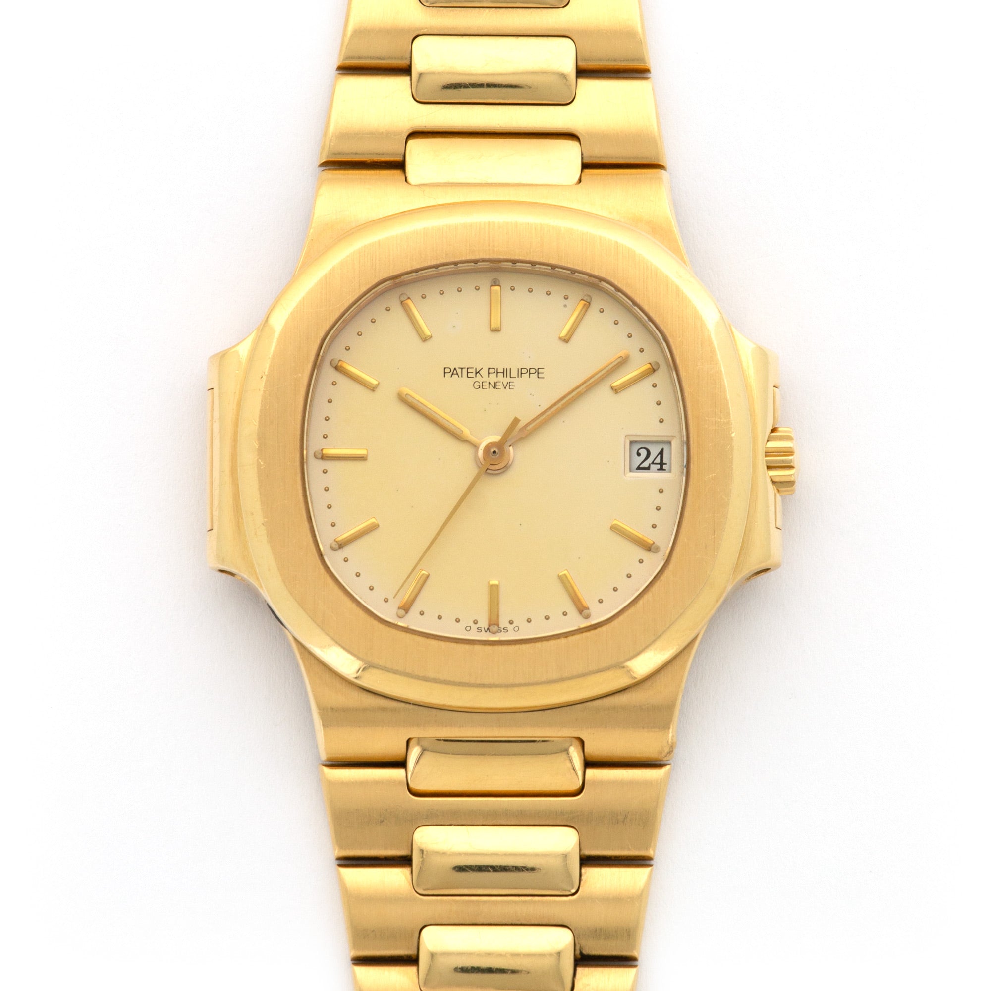 Patek Philippe - Patek Philippe Yellow Gold Nautilus Watch Ref. 3800 - The Keystone Watches