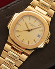 Patek Philippe - Patek Philippe Yellow Gold Nautilus Watch Ref. 3800 - The Keystone Watches