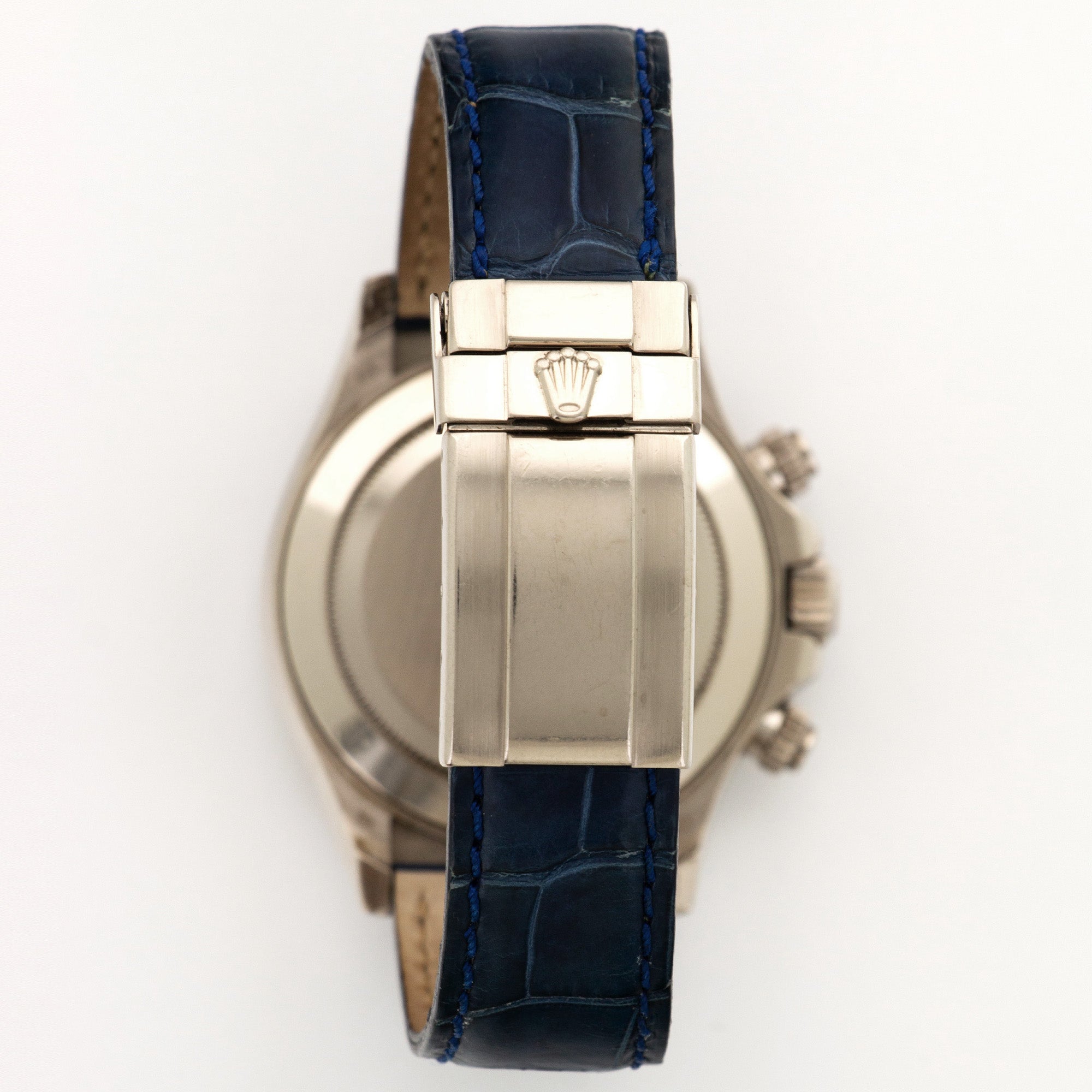 Rolex - Rolex White Gold Daytona Sodalite Diamond Watch Ref. 116519 - The Keystone Watches