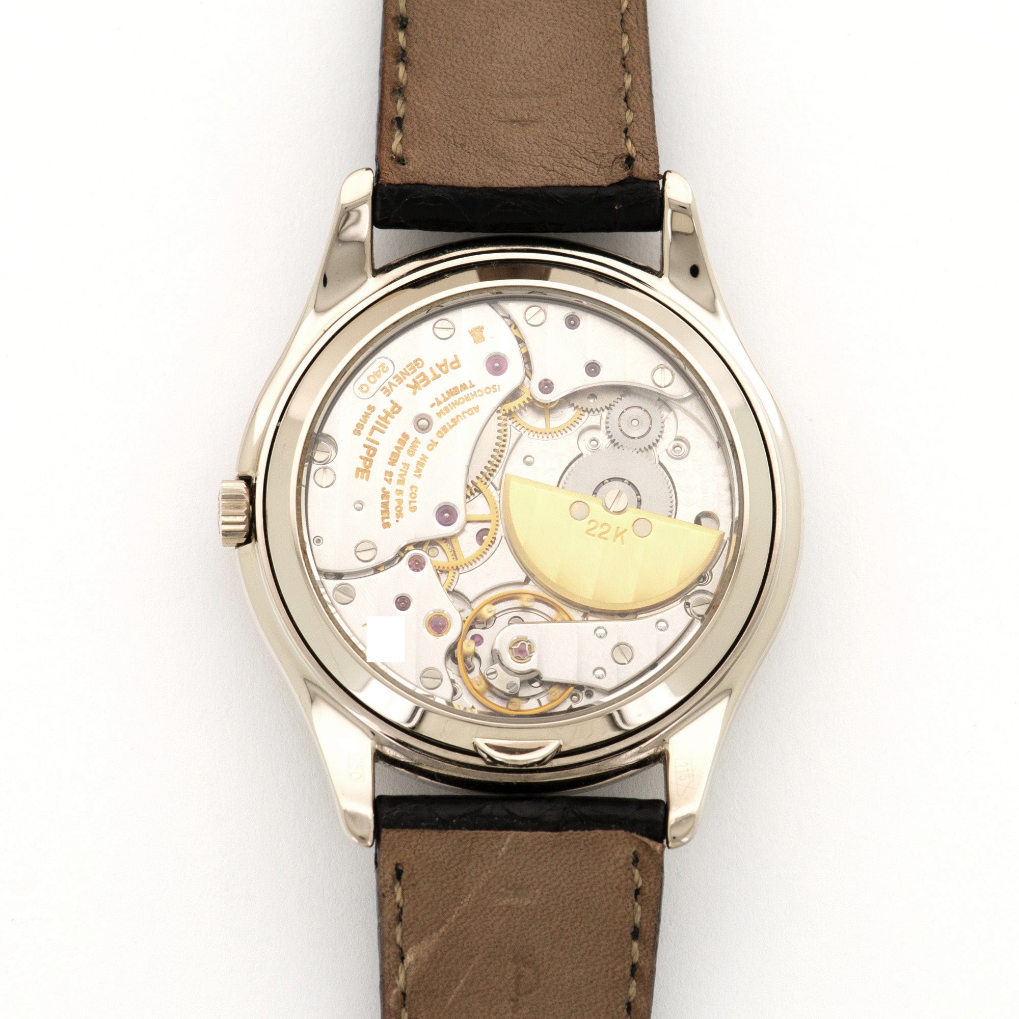 Patek Philippe - Patek Philippe White Gold Perpetual Calendar Watch Ref. 3941 - The Keystone Watches