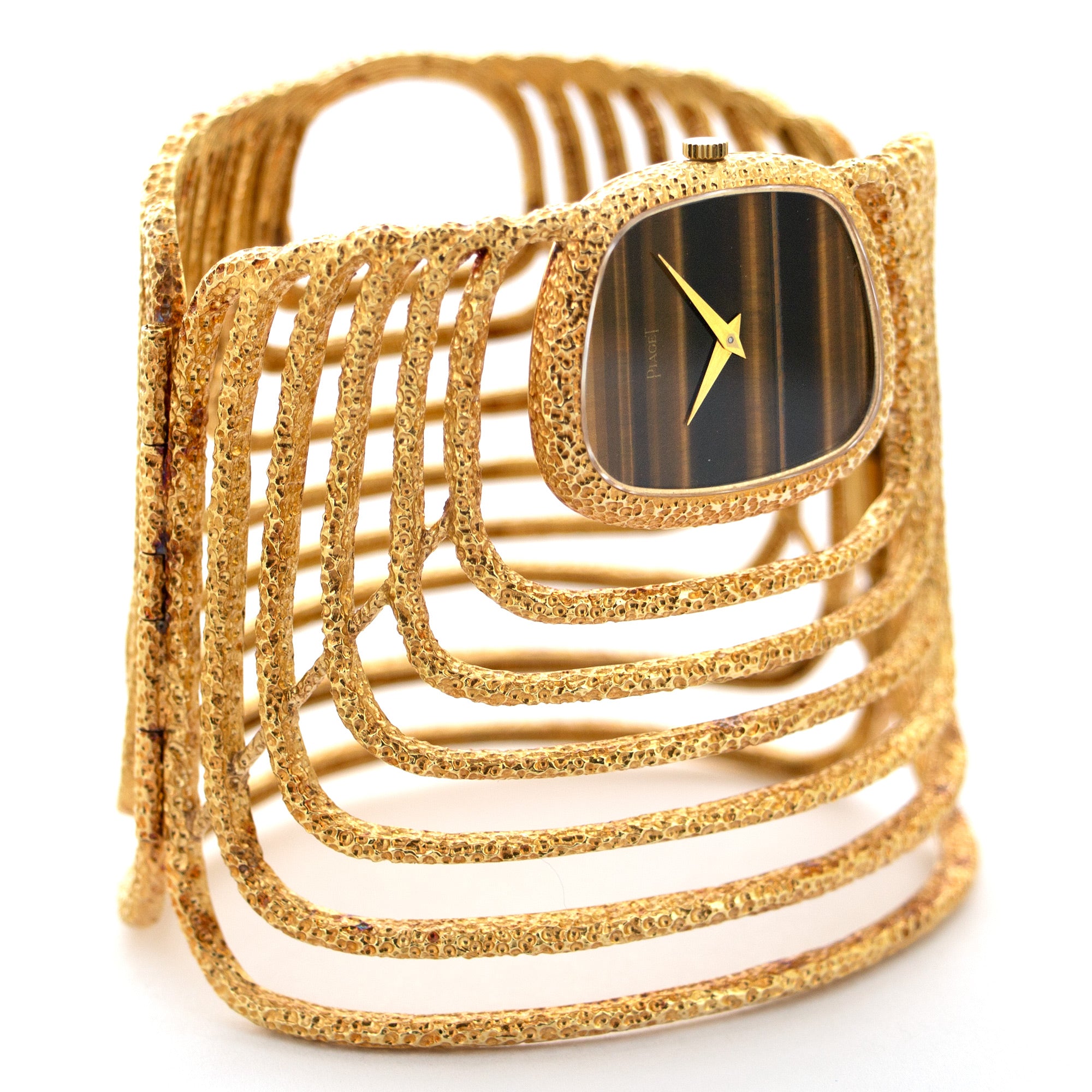 Piaget - Piaget Yellow Gold Manchette Tigerseye Watch - The Keystone Watches