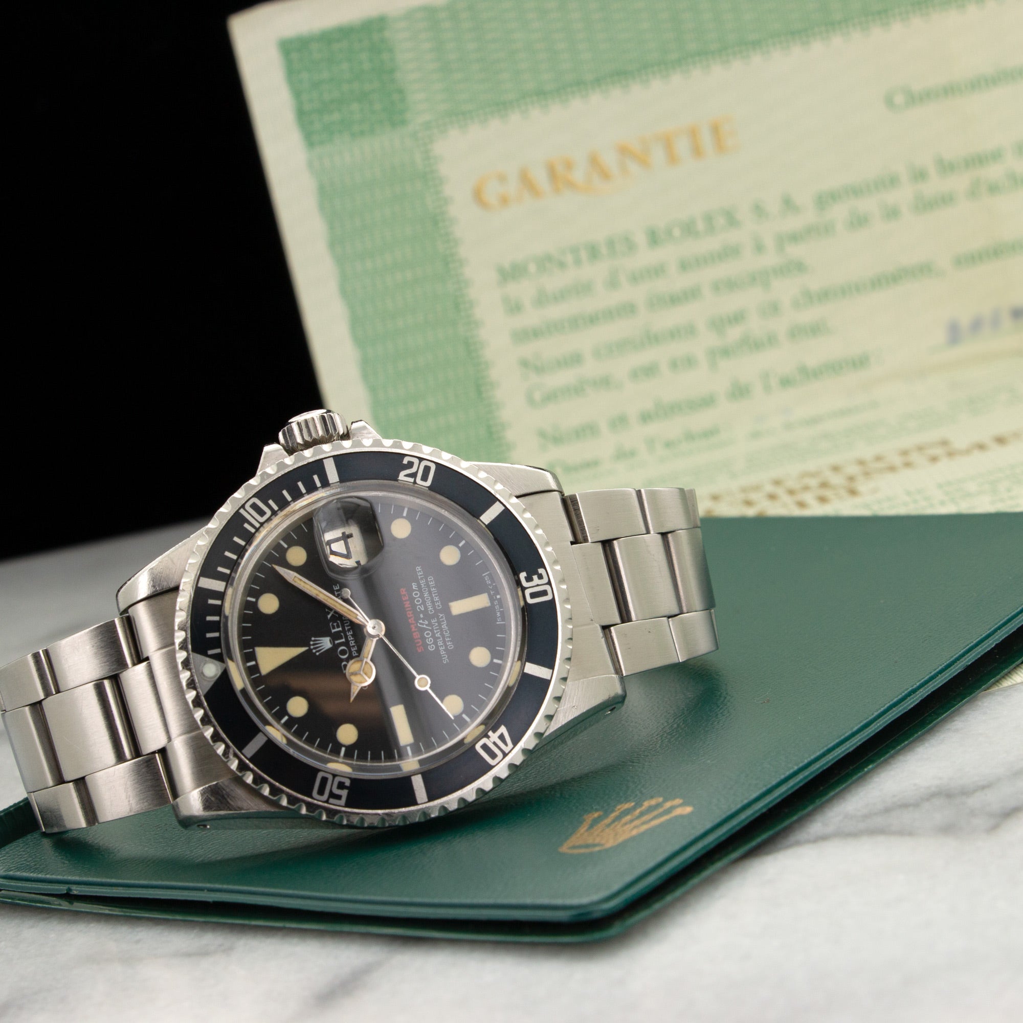 Rolex - Rolex Steel Red Submariner Watch Ref. 1680 - The Keystone Watches