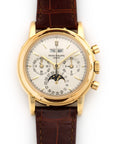 Patek Philippe - Patek Philippe Yellow Gold Perpetual Calendar Chronograph Watch Ref. 3970 - The Keystone Watches