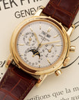 Patek Philippe - Patek Philippe Yellow Gold Perpetual Calendar Chronograph Watch Ref. 3970 - The Keystone Watches