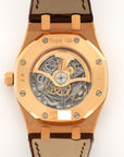 Audemars Piguet - Audemars Piguet Rose Gold Openworked Royal Oak Skeletonized Watch, Ref. 15305 - The Keystone Watches