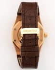 Audemars Piguet - Audemars Piguet Rose Gold Openworked Royal Oak Skeletonized Watch, Ref. 15305 - The Keystone Watches