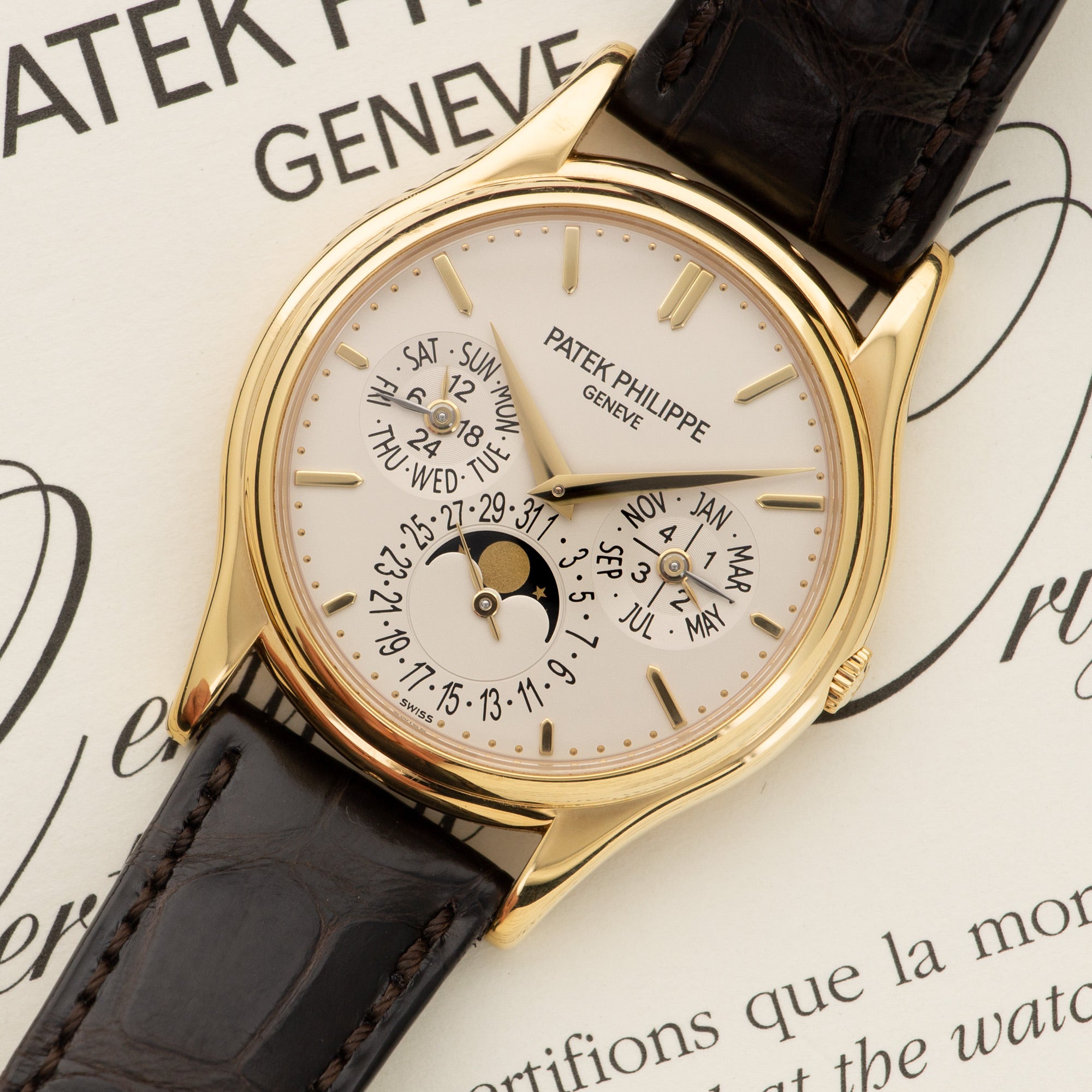 Patek Philippe - Patek Philippe Yellow Gold Perpetual Calendar Watch Ref. 5140 - The Keystone Watches