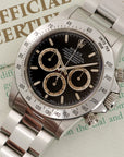 Rolex - Rolex Daytona Cosmograph Patrizzi Watch Ref. 16520 with Original Warranty Paper - The Keystone Watches