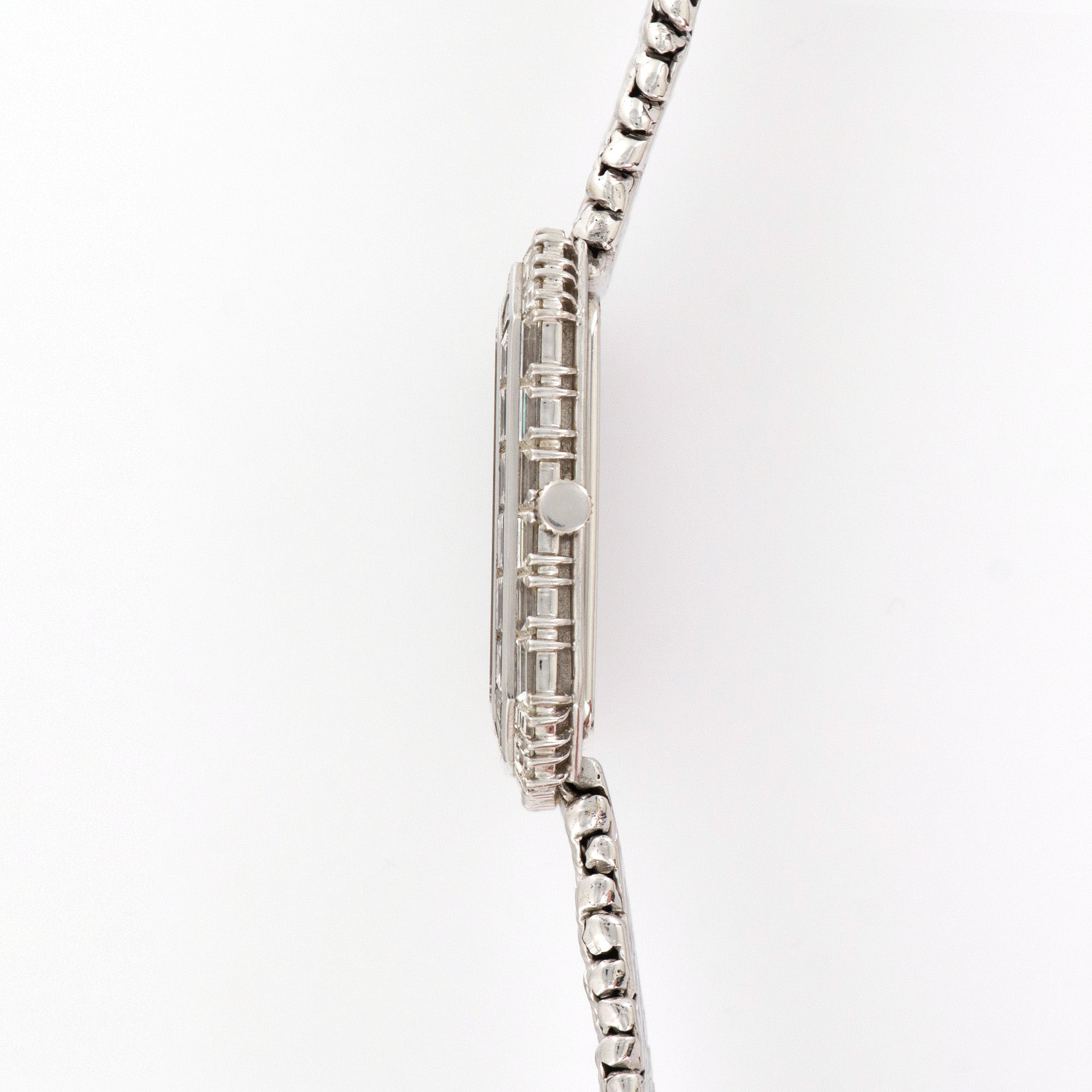 Audemars Piguet - Audemars Piguet White Gold Baguette Diamond Watch - The Keystone Watches