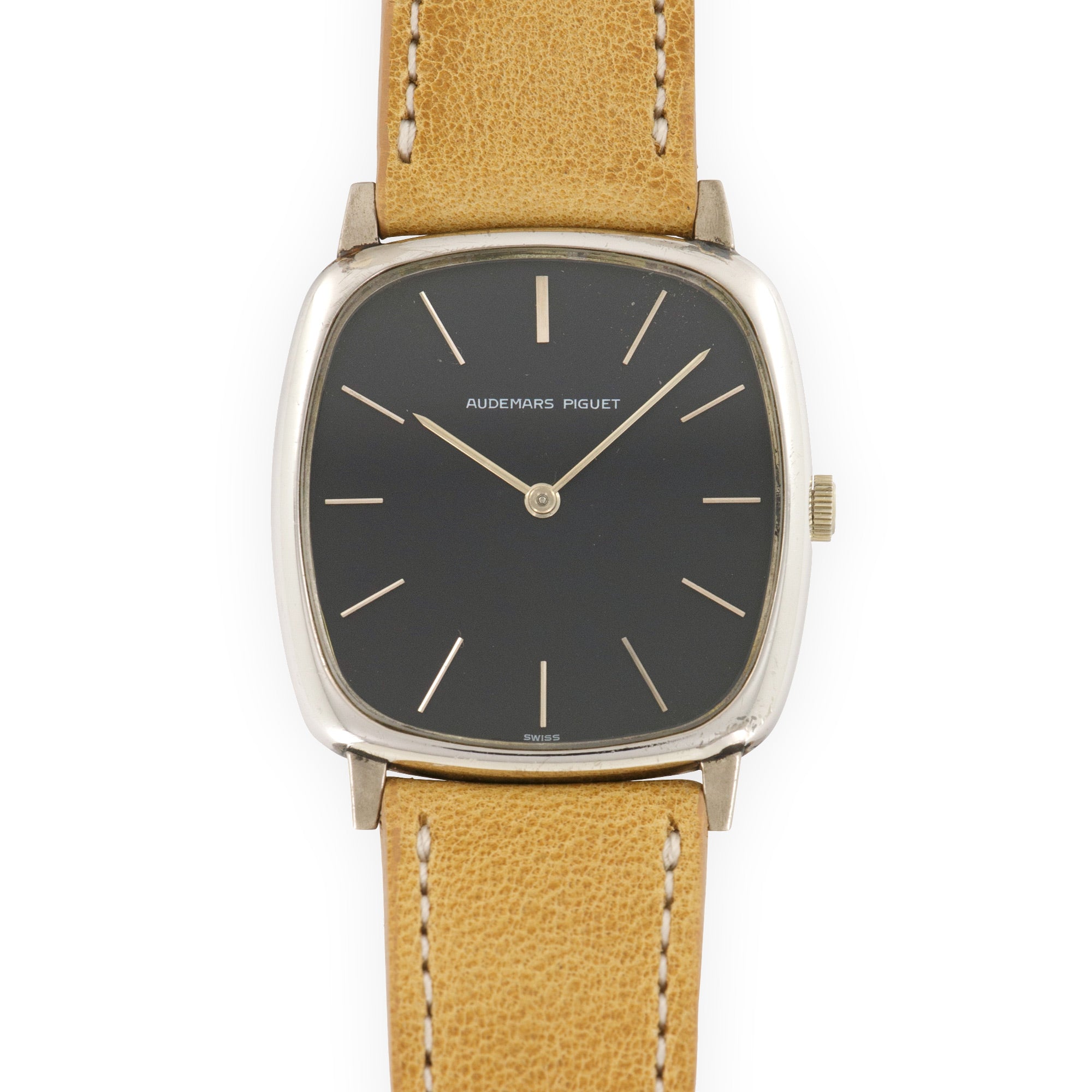 Audemars Piguet - Audemars Piguet White Gold Strap Watch - The Keystone Watches