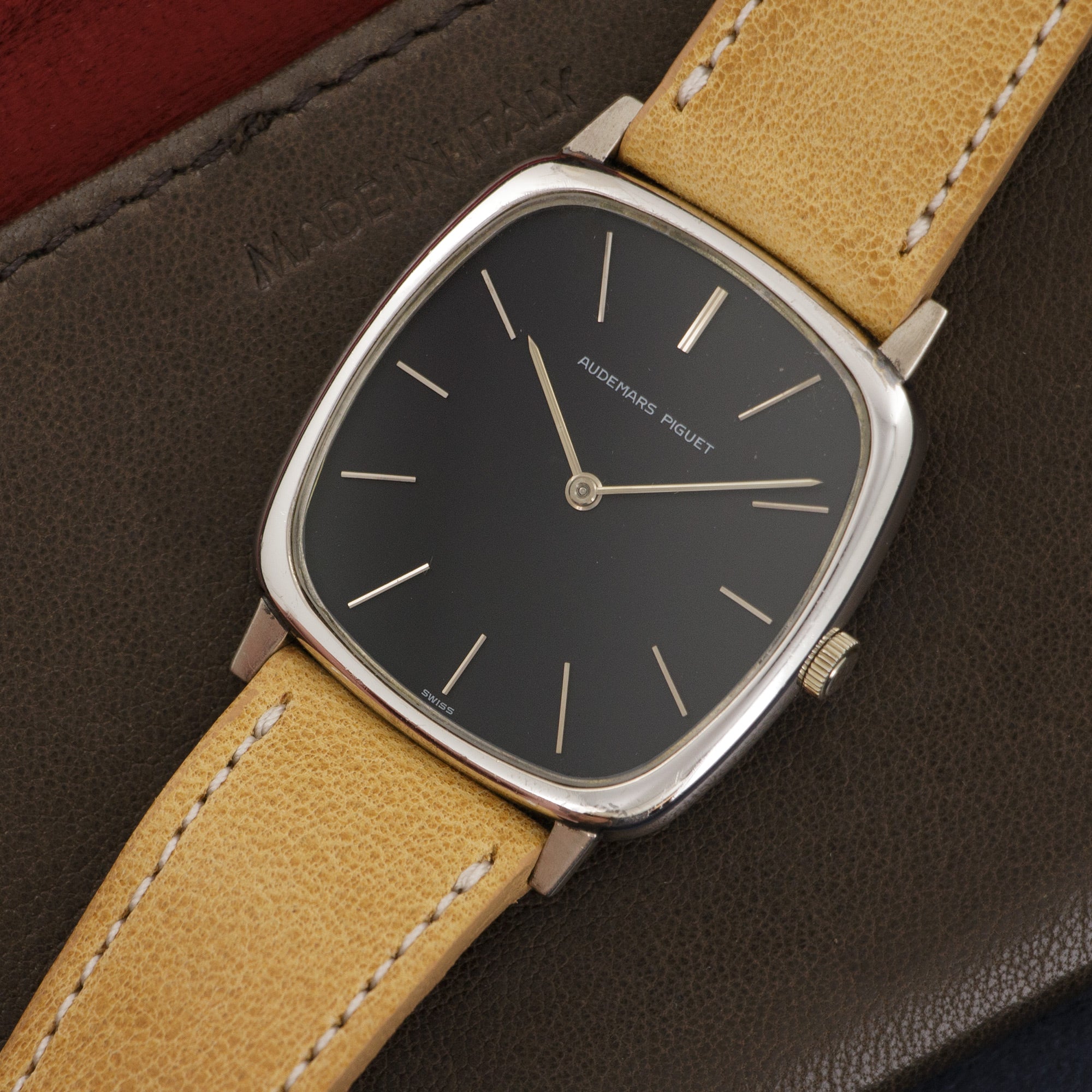 Audemars Piguet - Audemars Piguet White Gold Strap Watch - The Keystone Watches