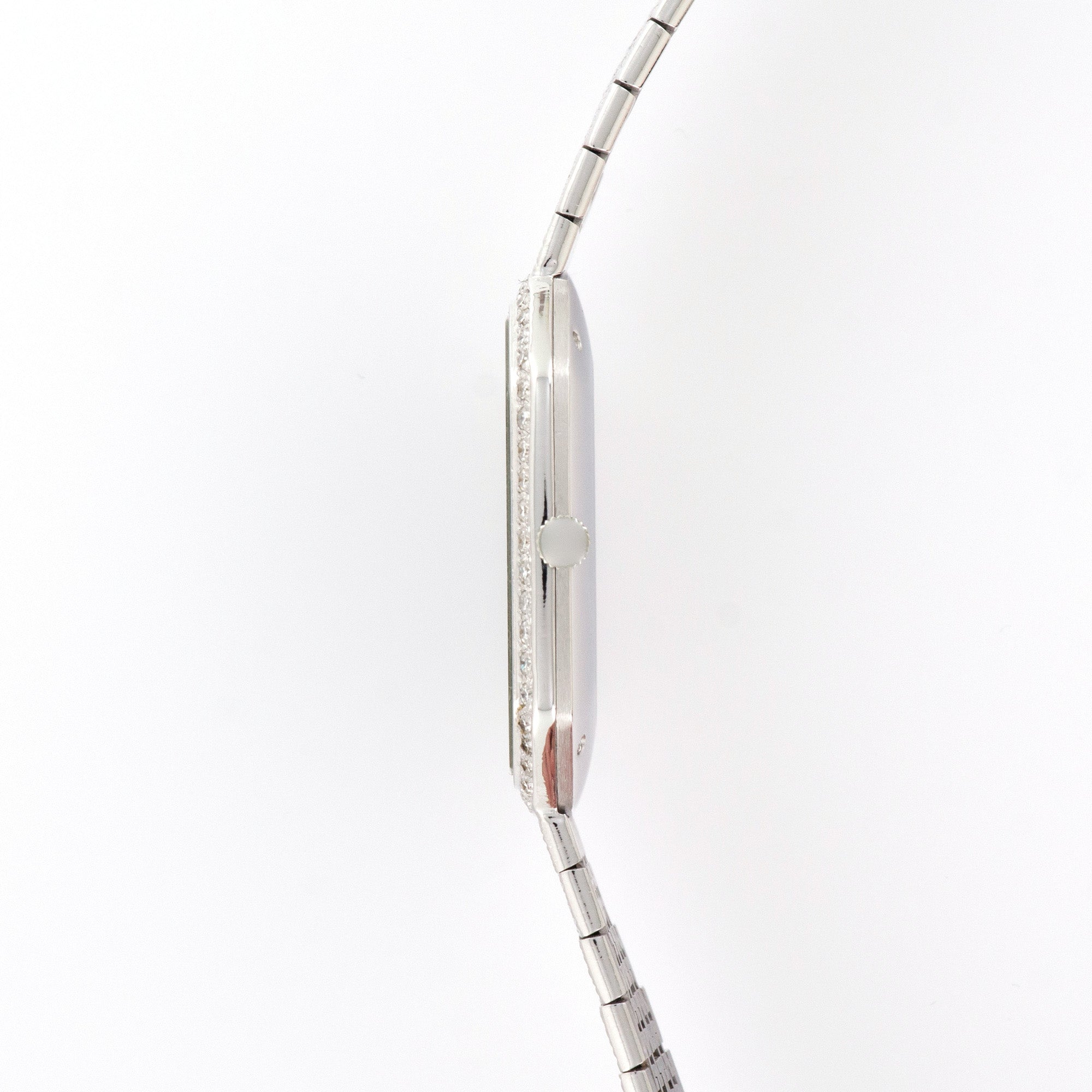 Piaget - Piaget White Gold Diamond Lapis Onyx Watch - The Keystone Watches