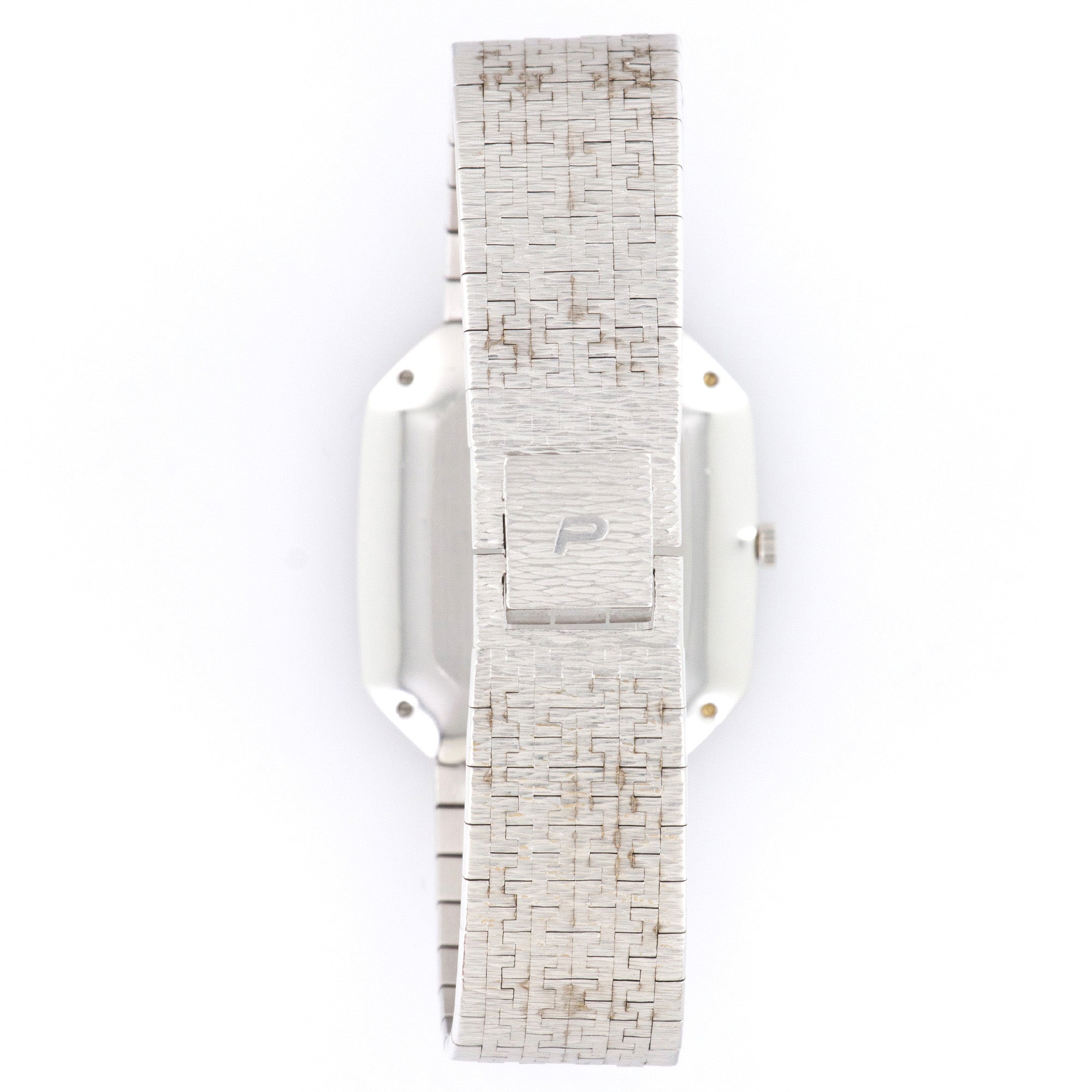 Piaget - Piaget White Gold Diamond Lapis Onyx Watch - The Keystone Watches